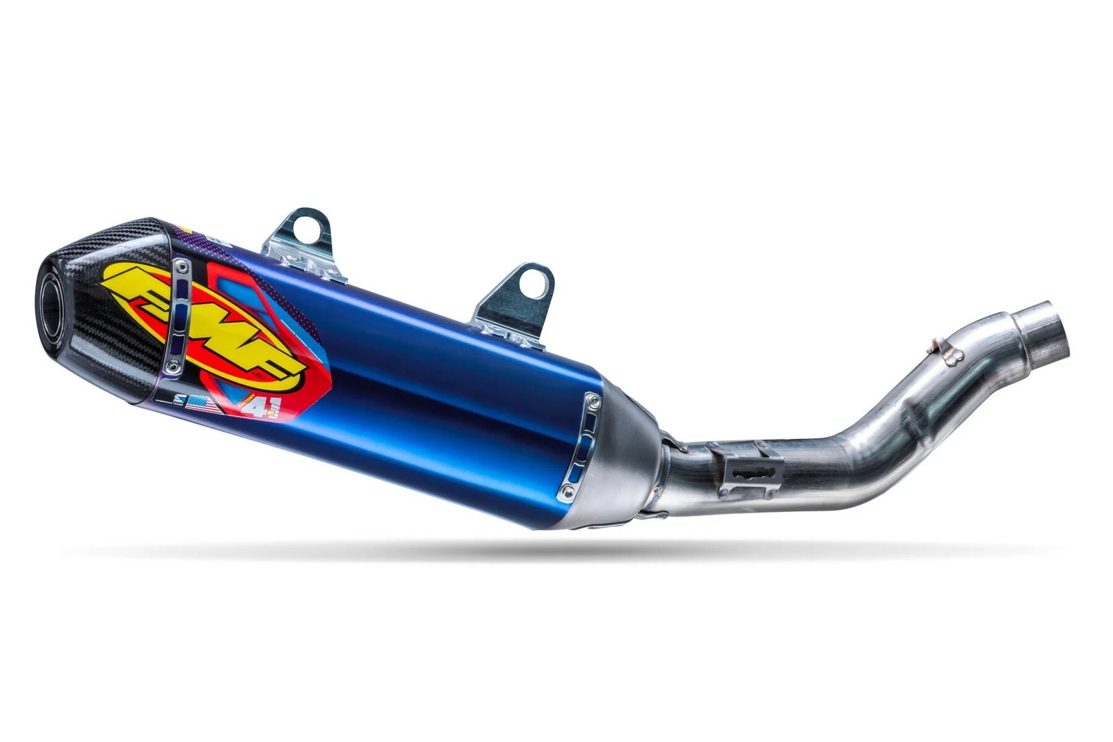 FMF 045700 Factory 4.1 RCT Slip-On Titanium Exhaust for Off-Road Motorcycles