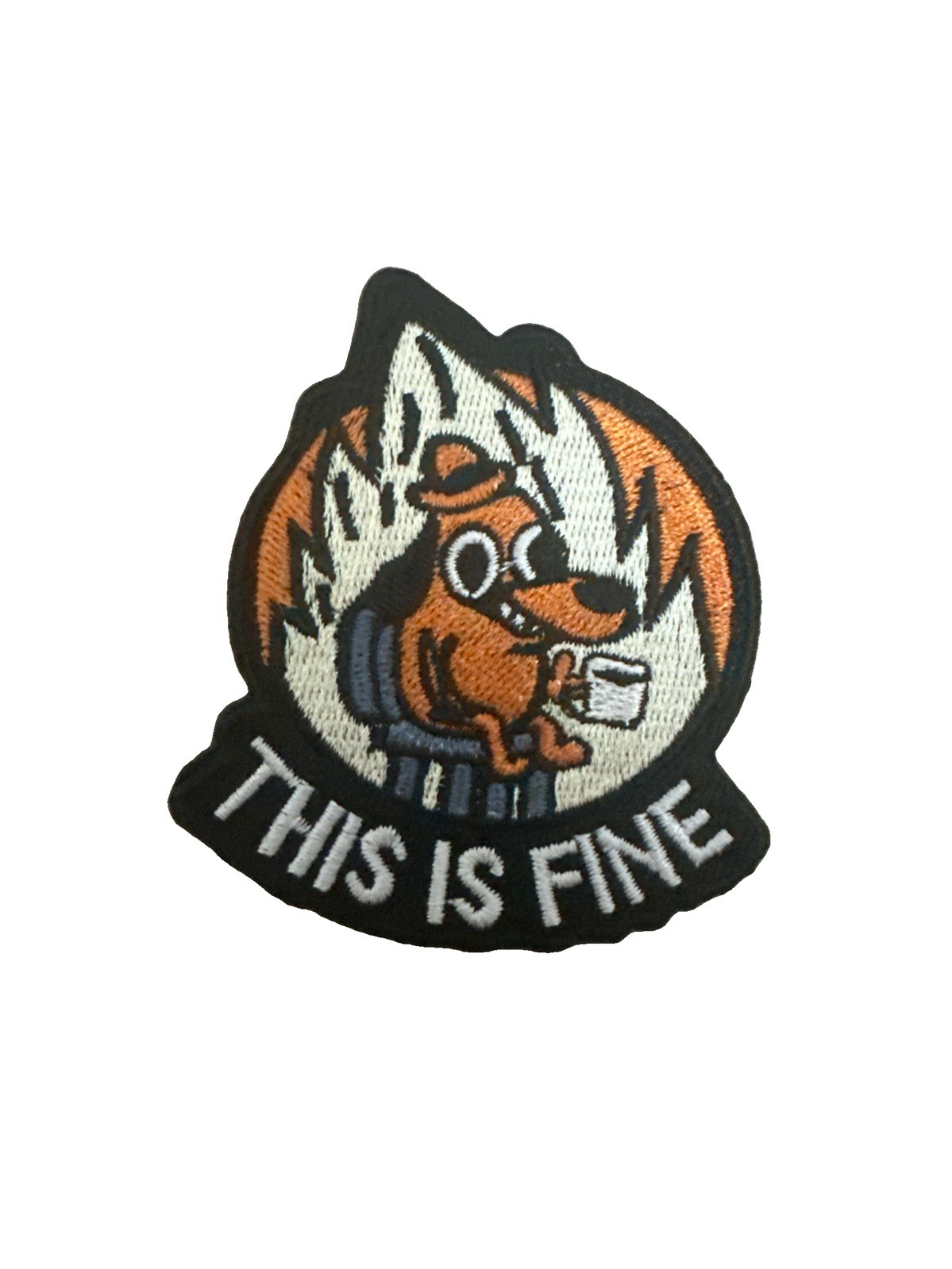 This Is Fine Patch Tactical Patch