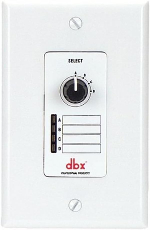 dbx ZC-3 Zone Source Select Controller Wall Mounted DriveRack ZonePRO