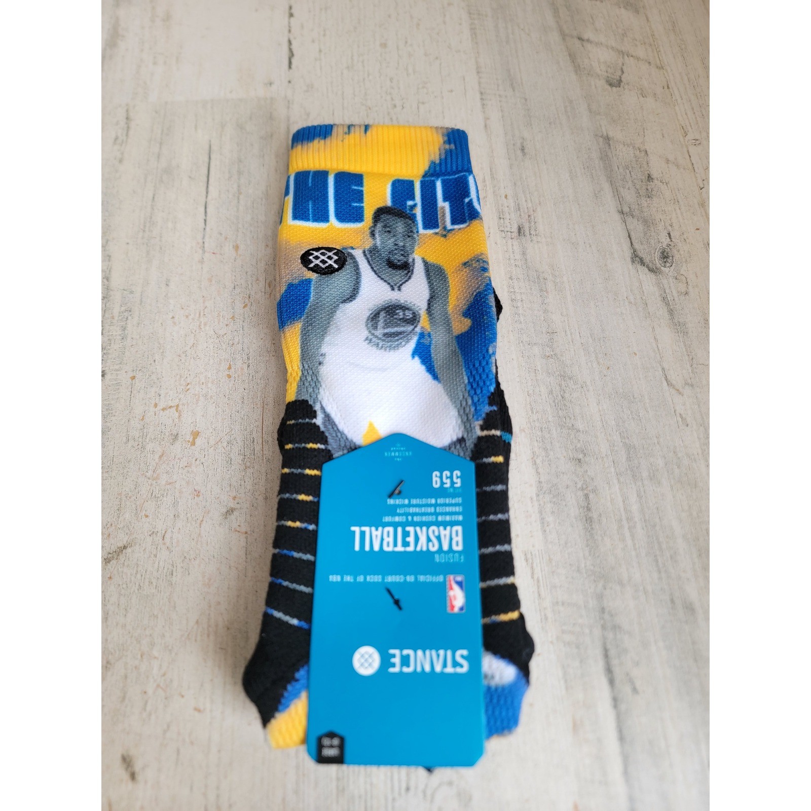 NBA dance fusion Kevin Durant adult basketball socks Golden State team