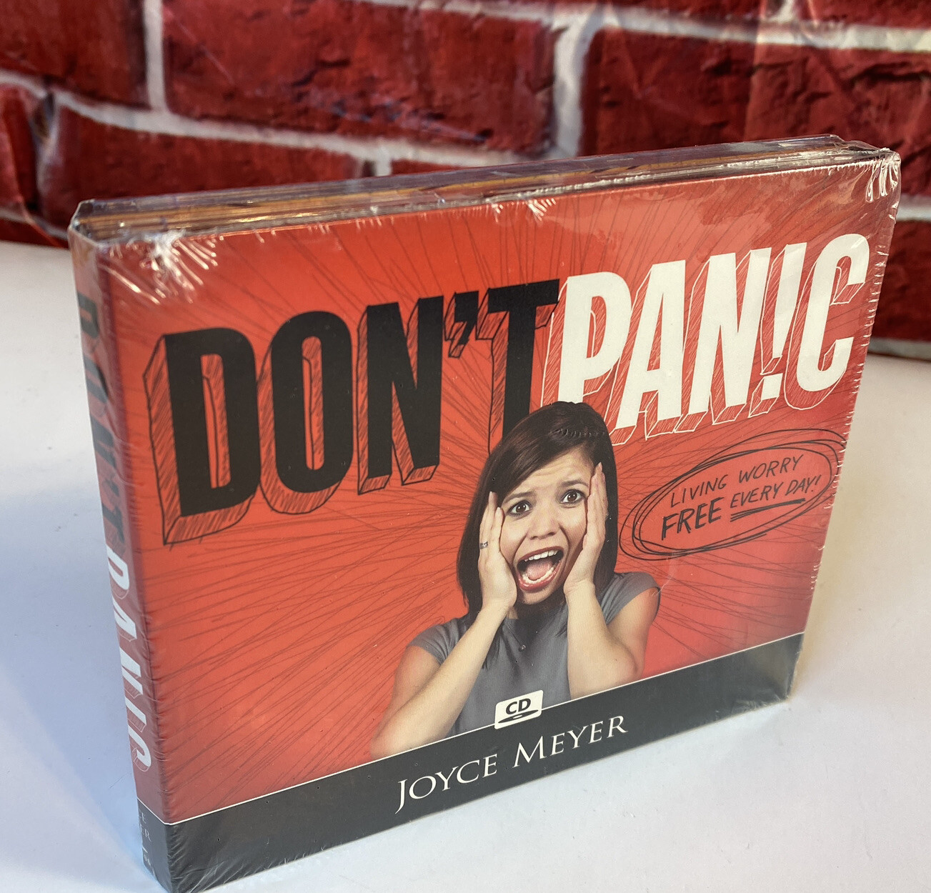 JOYCE MEYER MINISTRIES Don't Panic Living Worry Free Every Day!  4 CDs