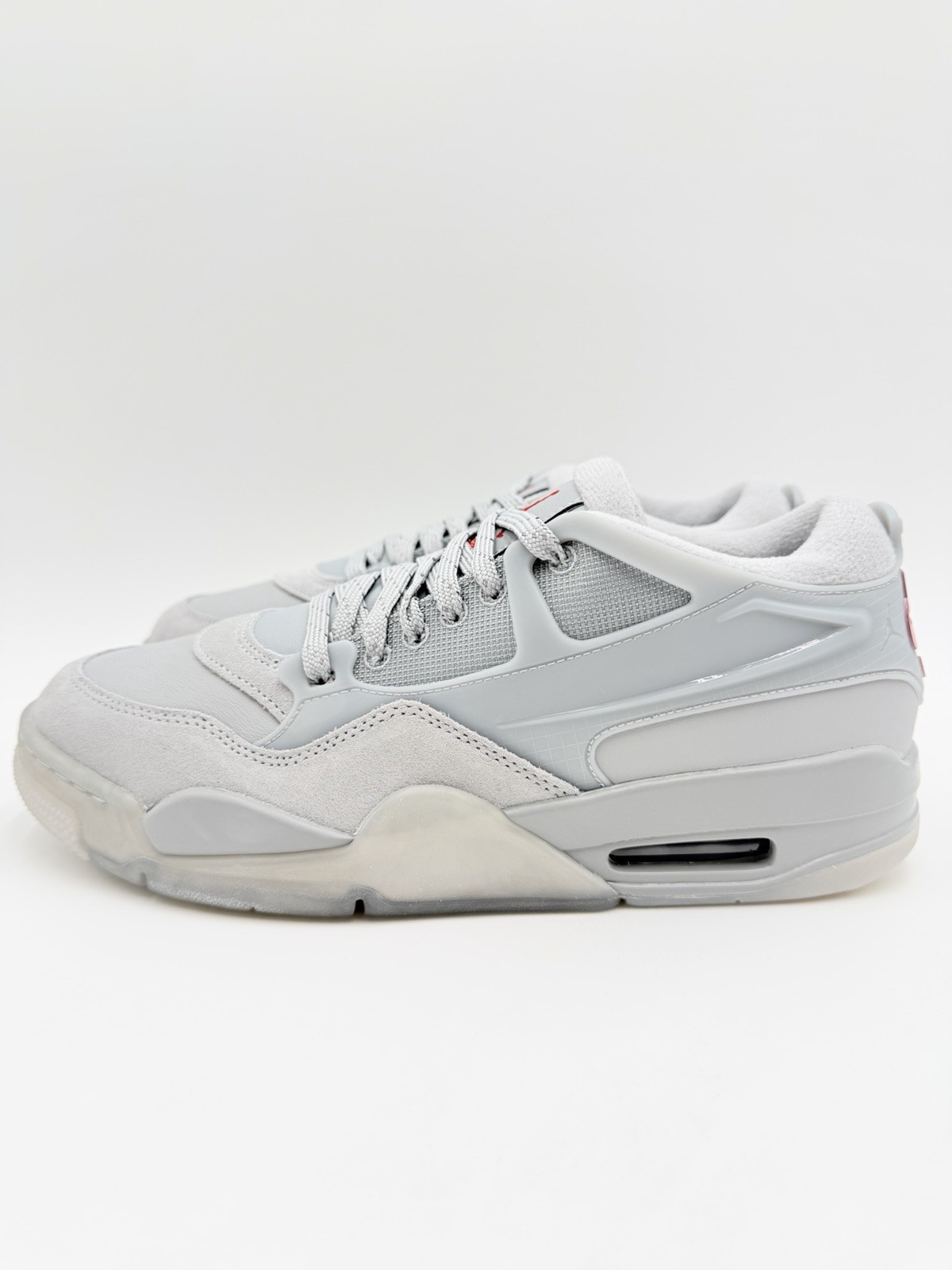 Nike Men's Air Jordan 4 RM Size 12 Wolf Grey Varsity Red |FQ7939-005|