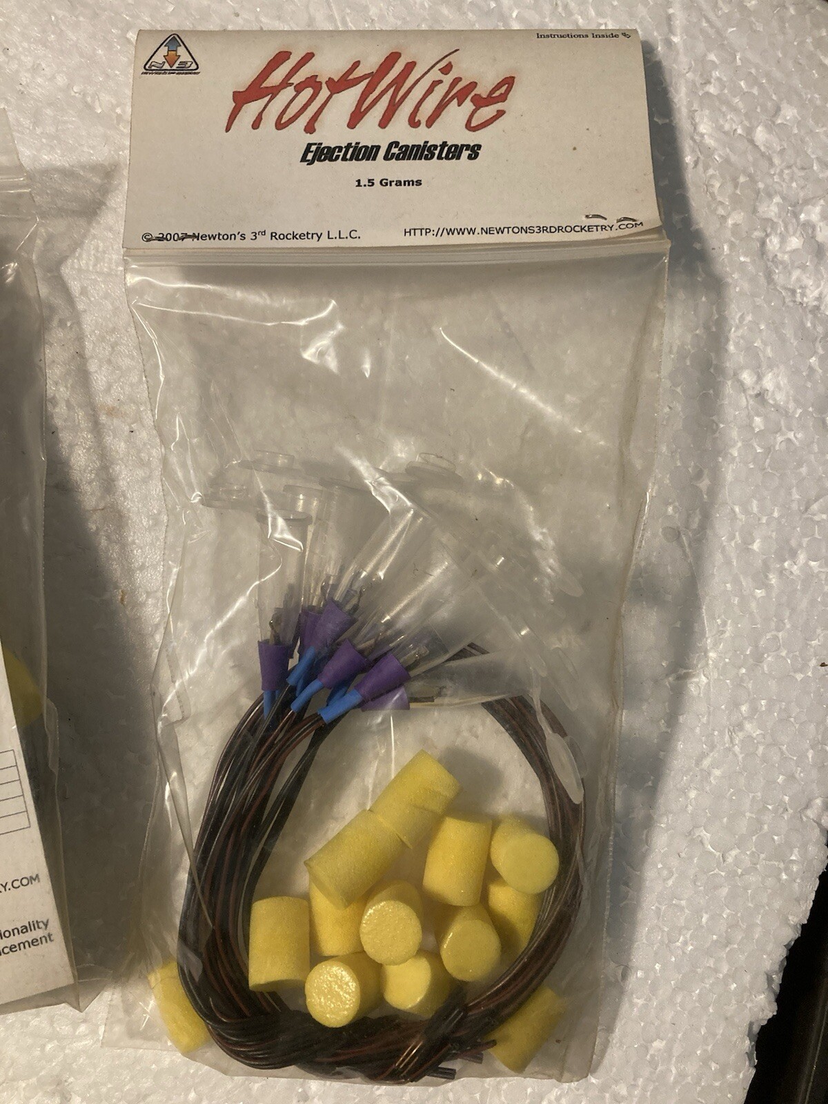 HotWire & Pratt Rocket Ejection Canisters 5 g. & 1.5g 2-10 packs & lots more!