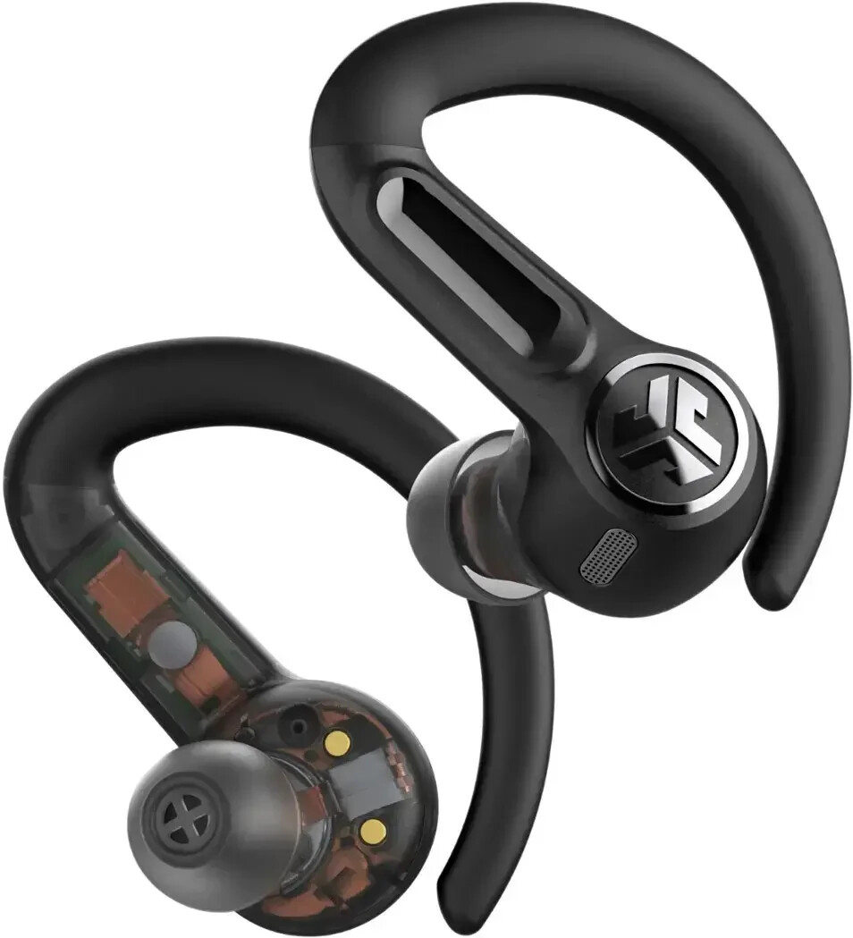 JLab Epic Sport ANC 3 Dual Driver Earbuds, iOS/Android, Sport Hook