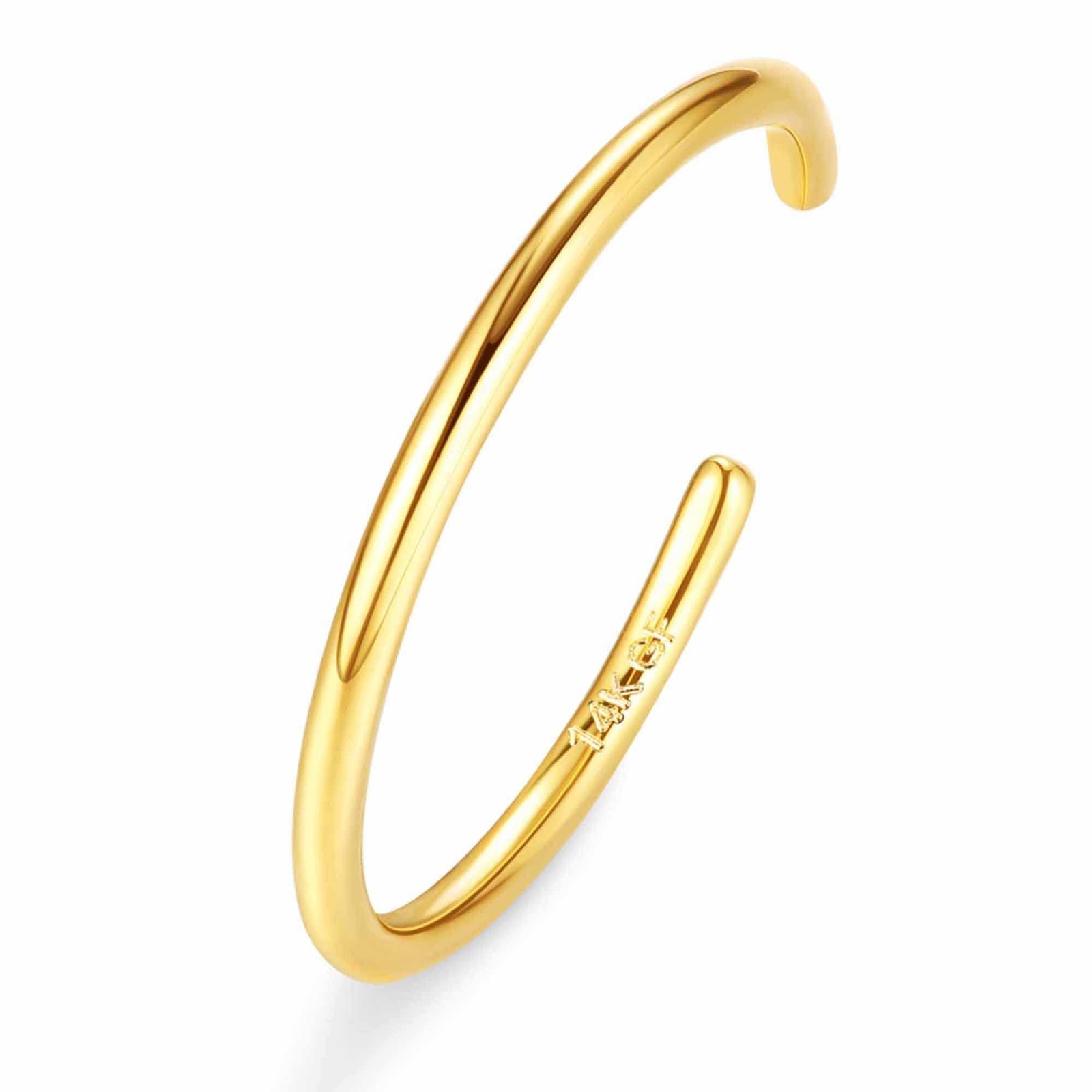 HAIAISO 14K Gold Plated Toe Rings Adjustable Ring for Women Thin 1MM