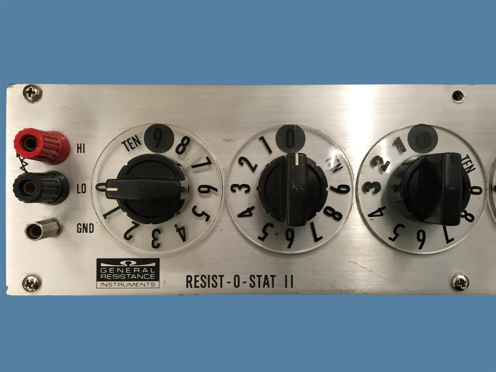 General Resistance Inc. RDS-65M Resist-O-Stat II Decade Box
