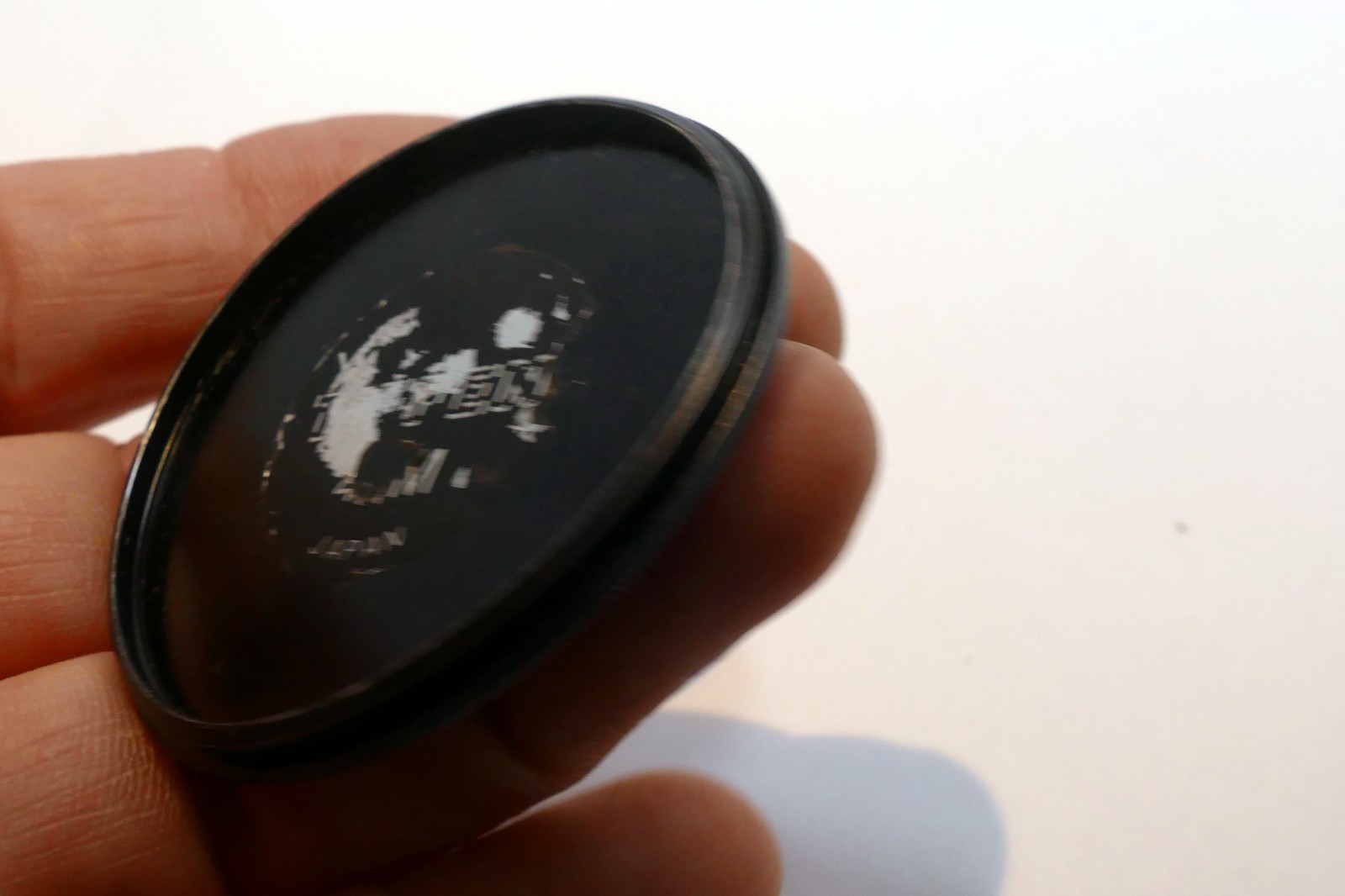 49mm Lens Front Cap for stacking, metal, screw in type