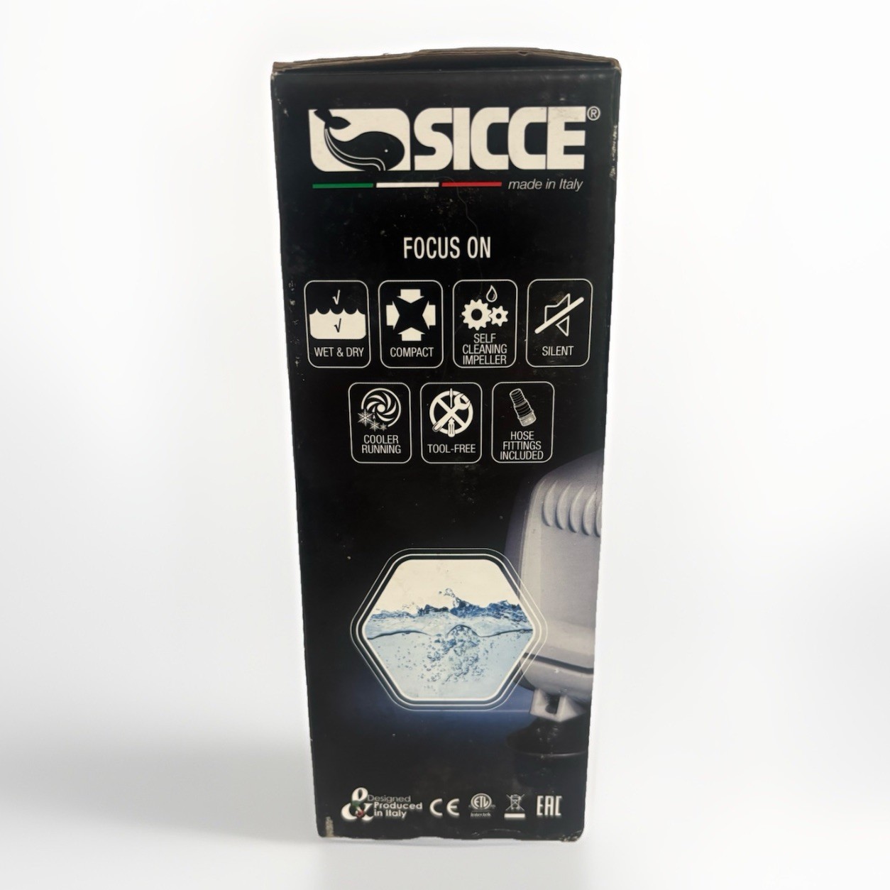 SICCE Syncra 2.0 Silent Pump 568 GPH Aquarium Water Pump Multifunction