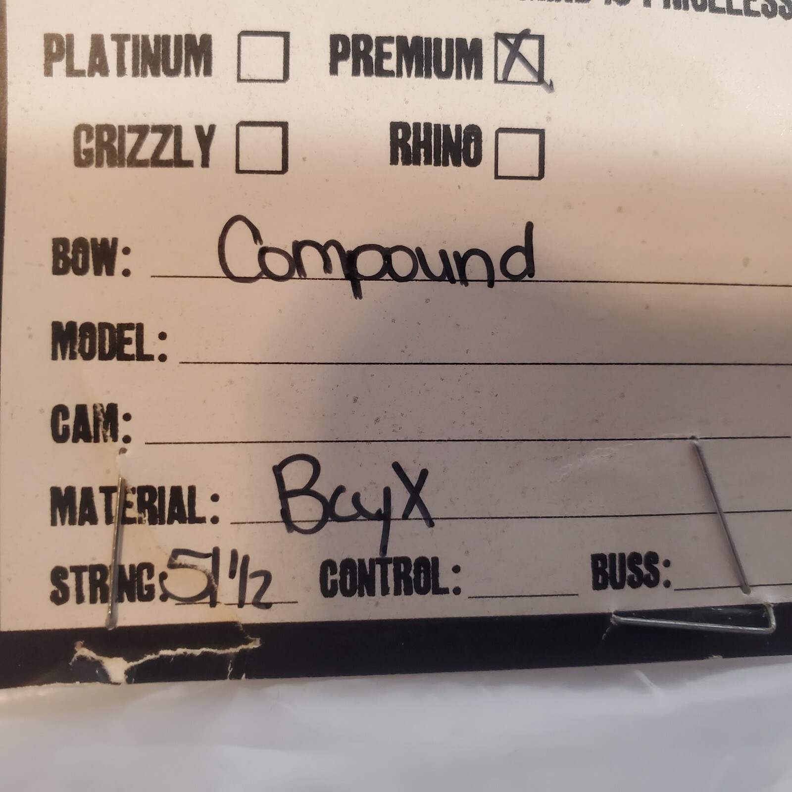 AMERICA'S BEST BOWSTRINGS Premium BCYX 51 1/2"