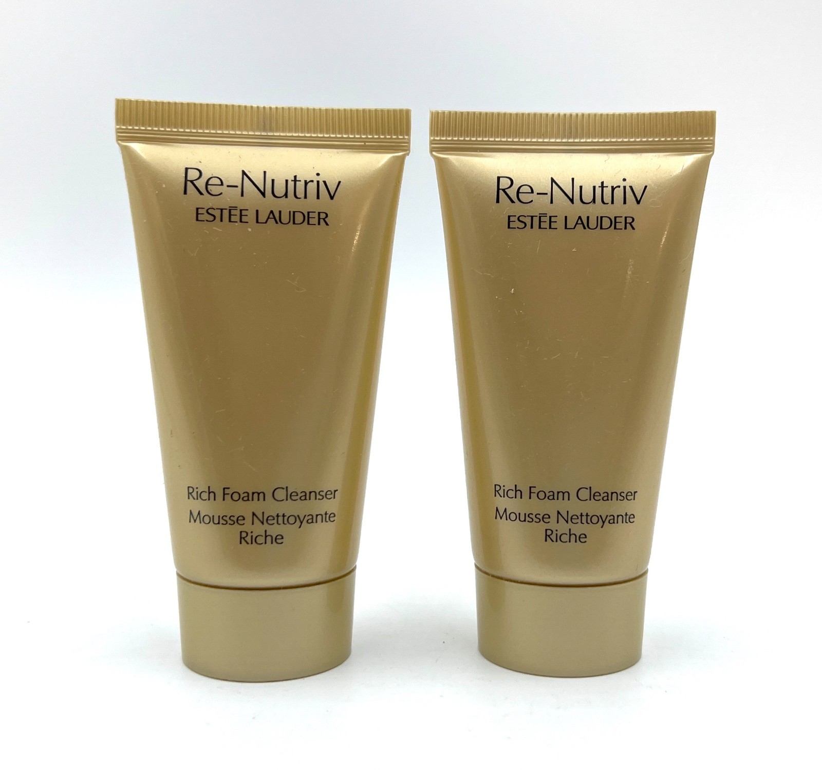 Lot 2: Estee Lauder Re-Nutriv Rich Foam Cleanser 30ml *2= 60ml / 2 oz