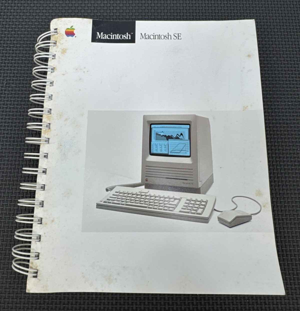 Apple Macintosh Se Owners Manual (Front Cover Damage Read)