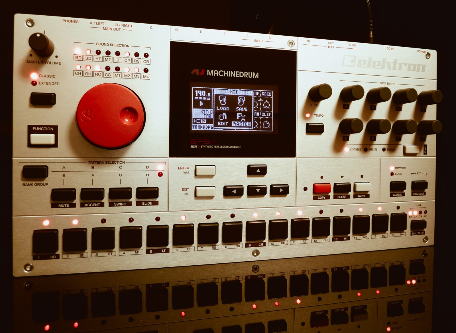 Elektron Octatrack DPS-1 Mk1 Custom LUX (Negative) LED Display !