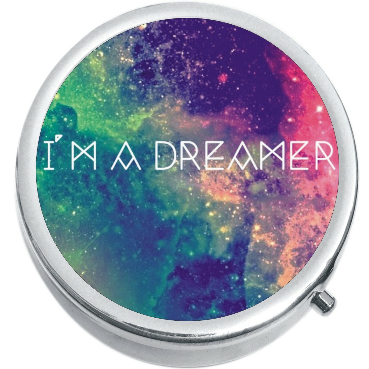 I'm A Dreamer Medicine Vitamin Compact Pill Box