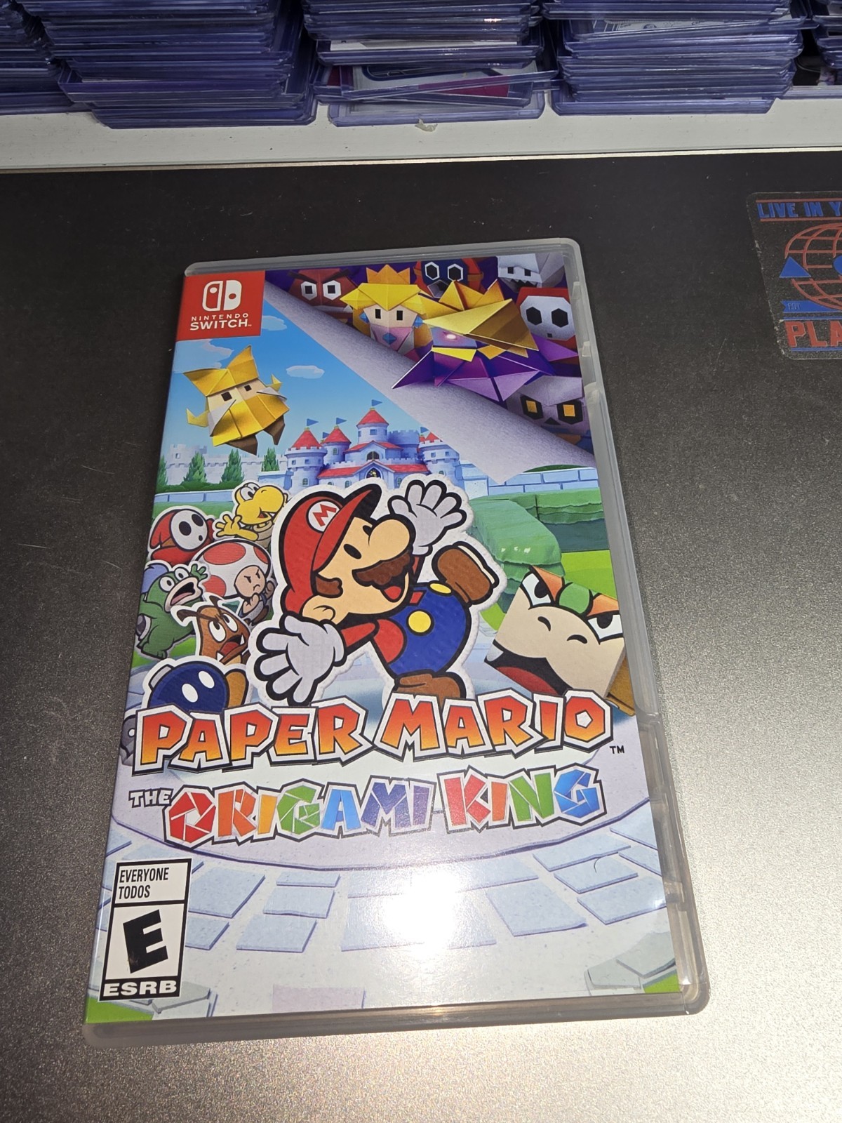 Paper Mario origami king case only