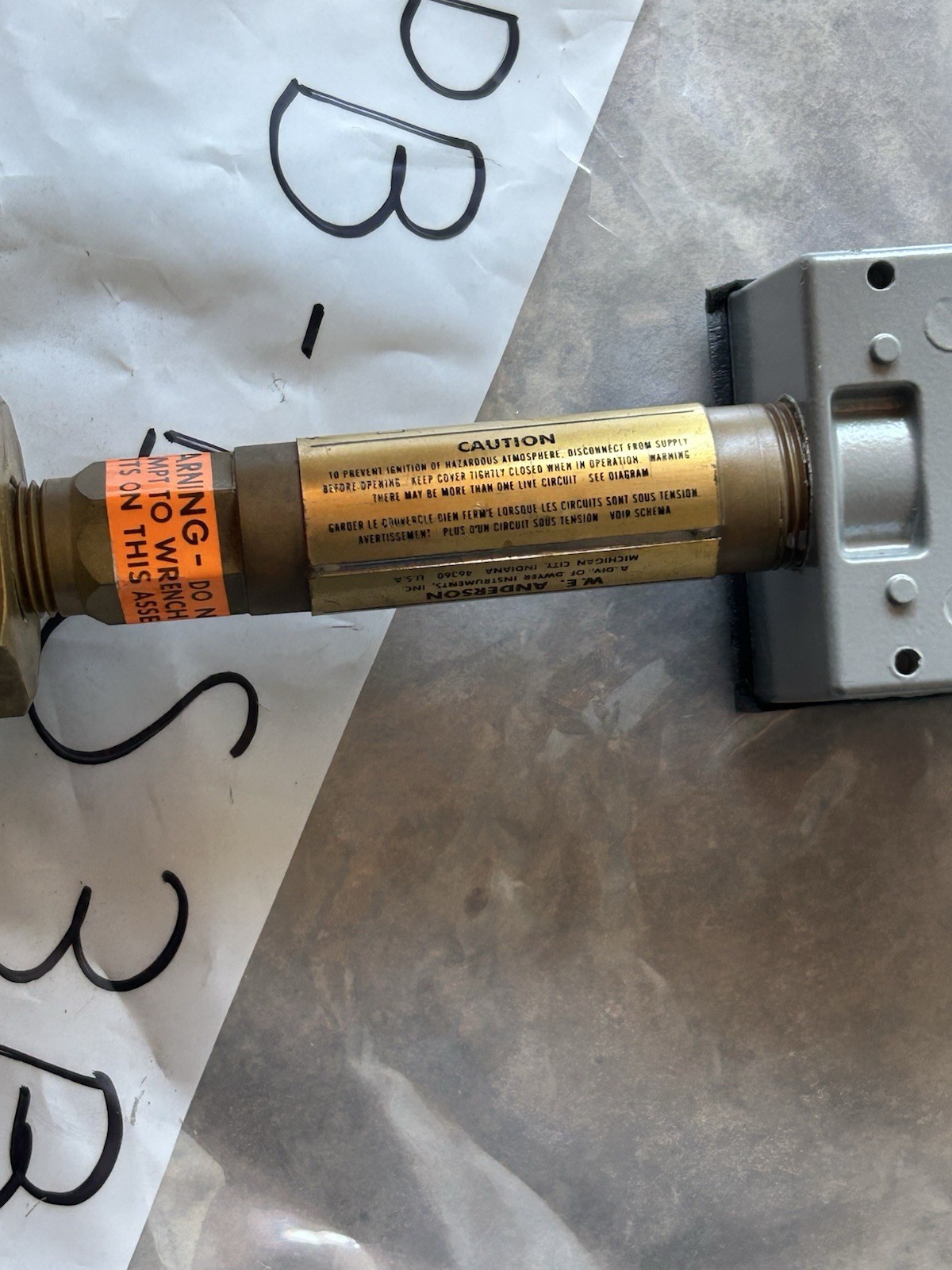 Flotect Drain-All High Liquid Level Float Switch V6EPB -BS3B for Haz Loc - NEW