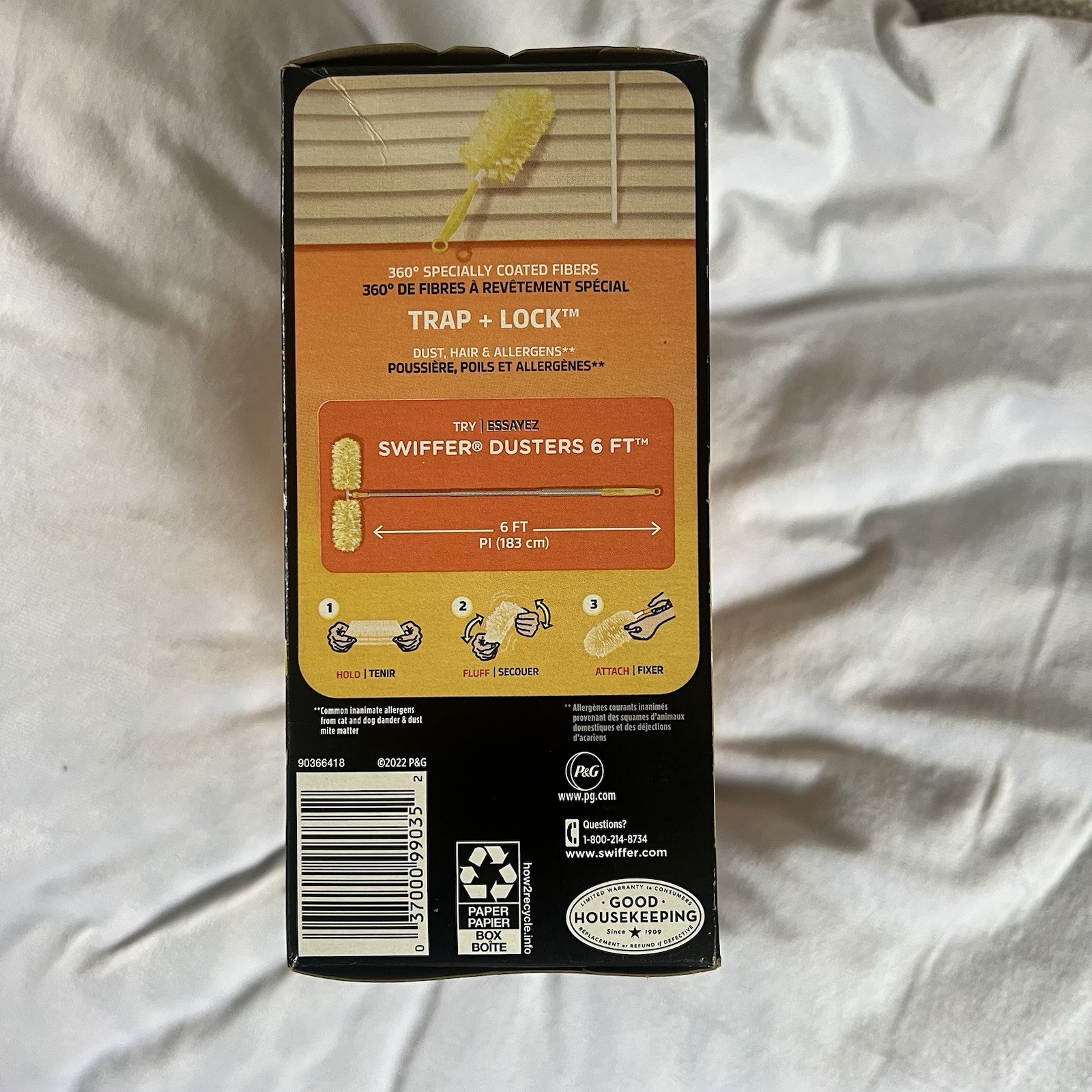 Swiffer Heavy Duty Dusters Refill 11 Pack Microfiber Yellow