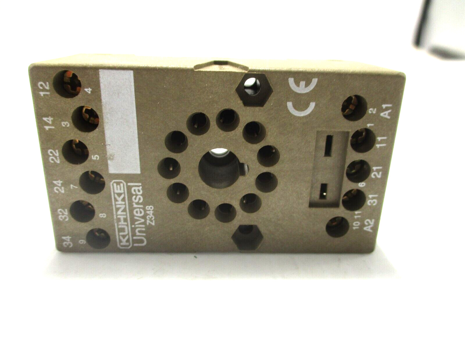 NEW KUHNKE Z348 RELAY BASE SOCKET