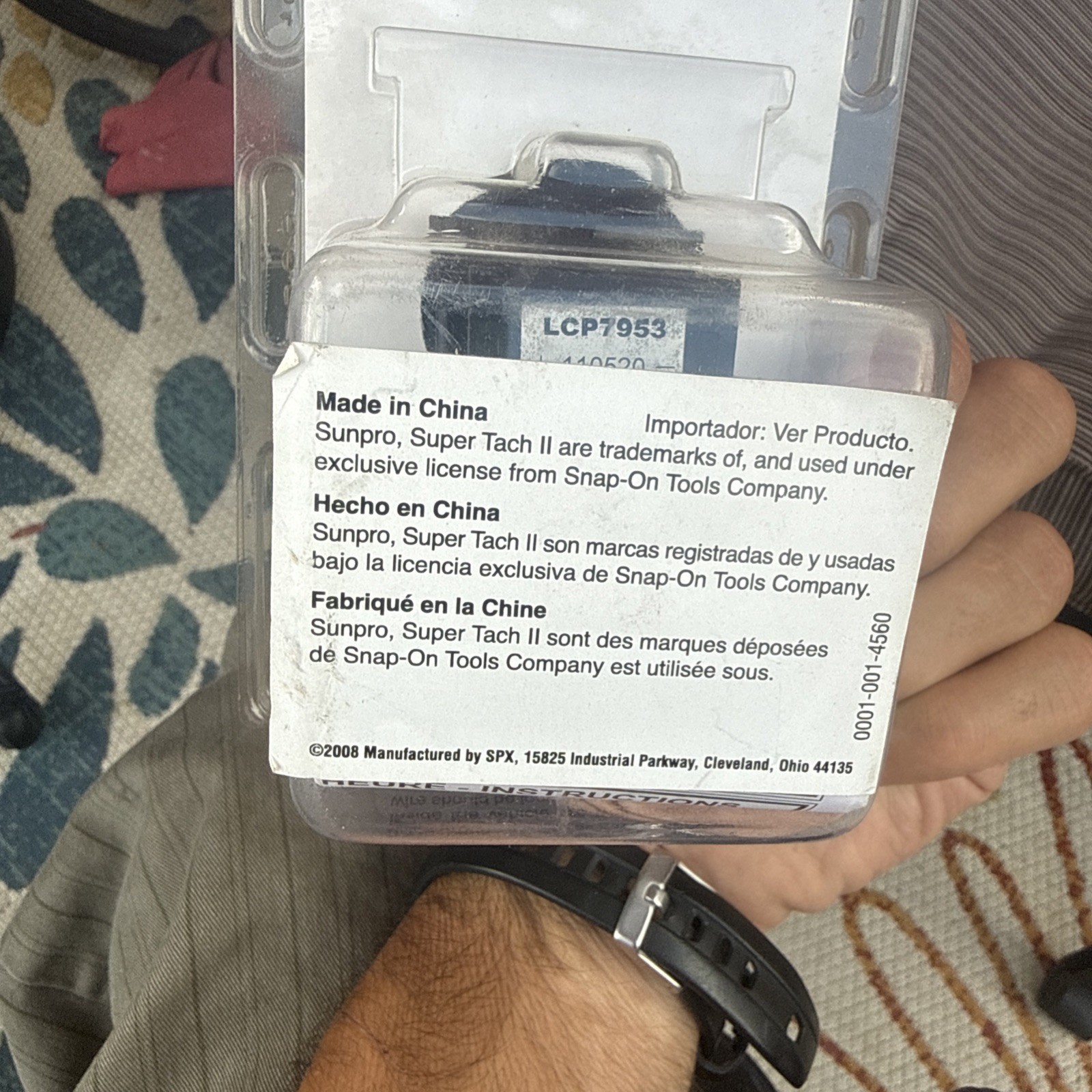 New Sunpro Analog Hour Meter #CP7953