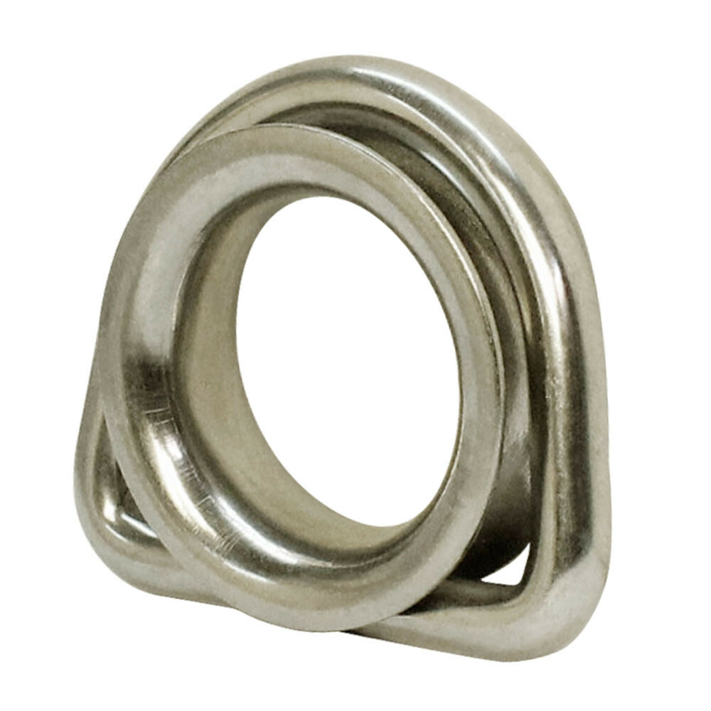 5/16 Inch Stainless Steel D Ring Thimble With Round Shave
