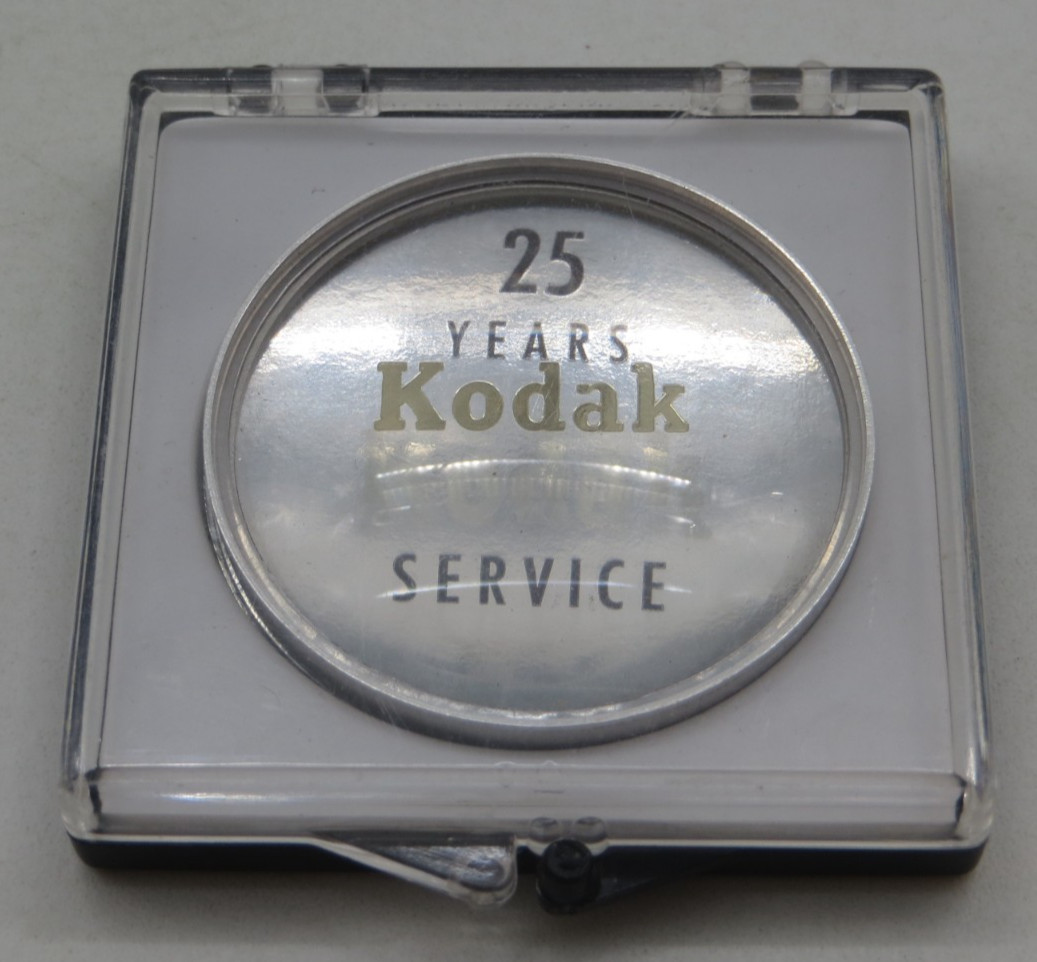 Kodak 25 Years of Service Lens vintage photography item advertisement