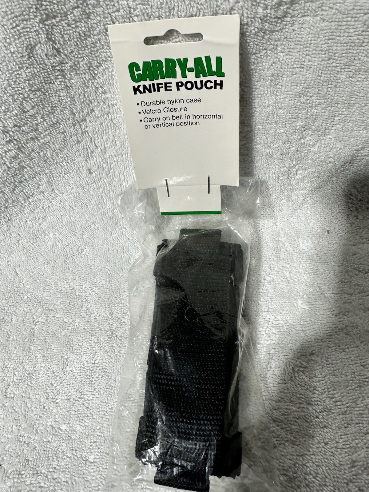 Carry All Nylon Molle Sheath Black New SH1080