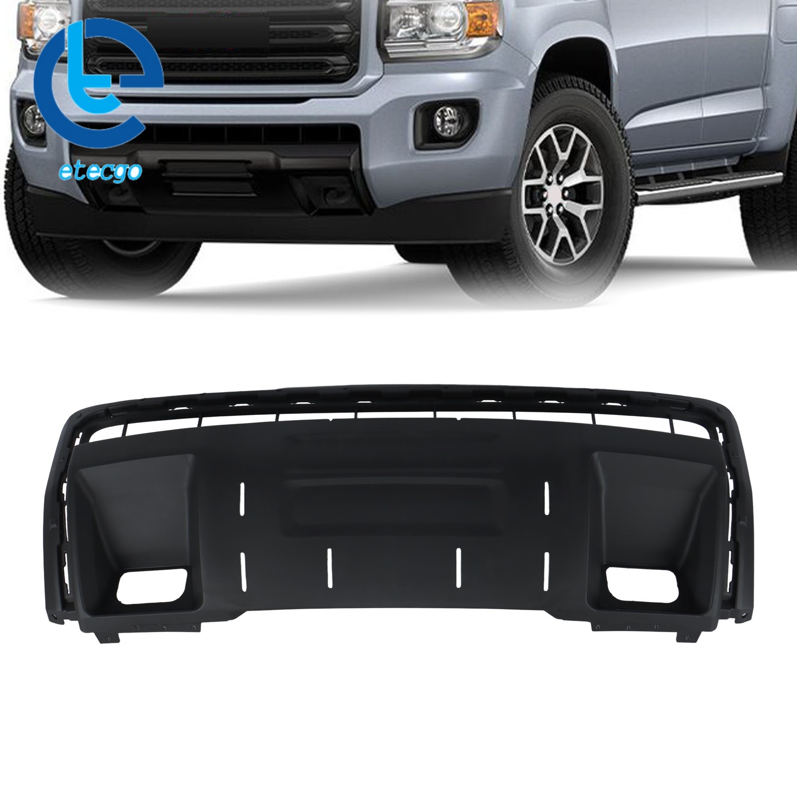 For GMC Canyon 2015-20 W/Tow Hook Front Lower Bumper Valance Skid Plate 22925741