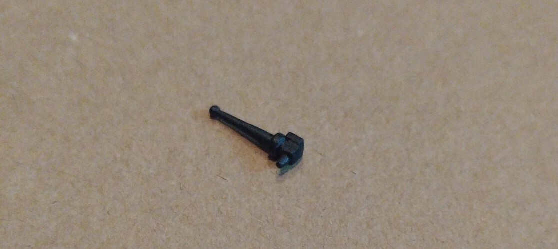 GI Joe 1987 worms officer helmet antenna custom part arah