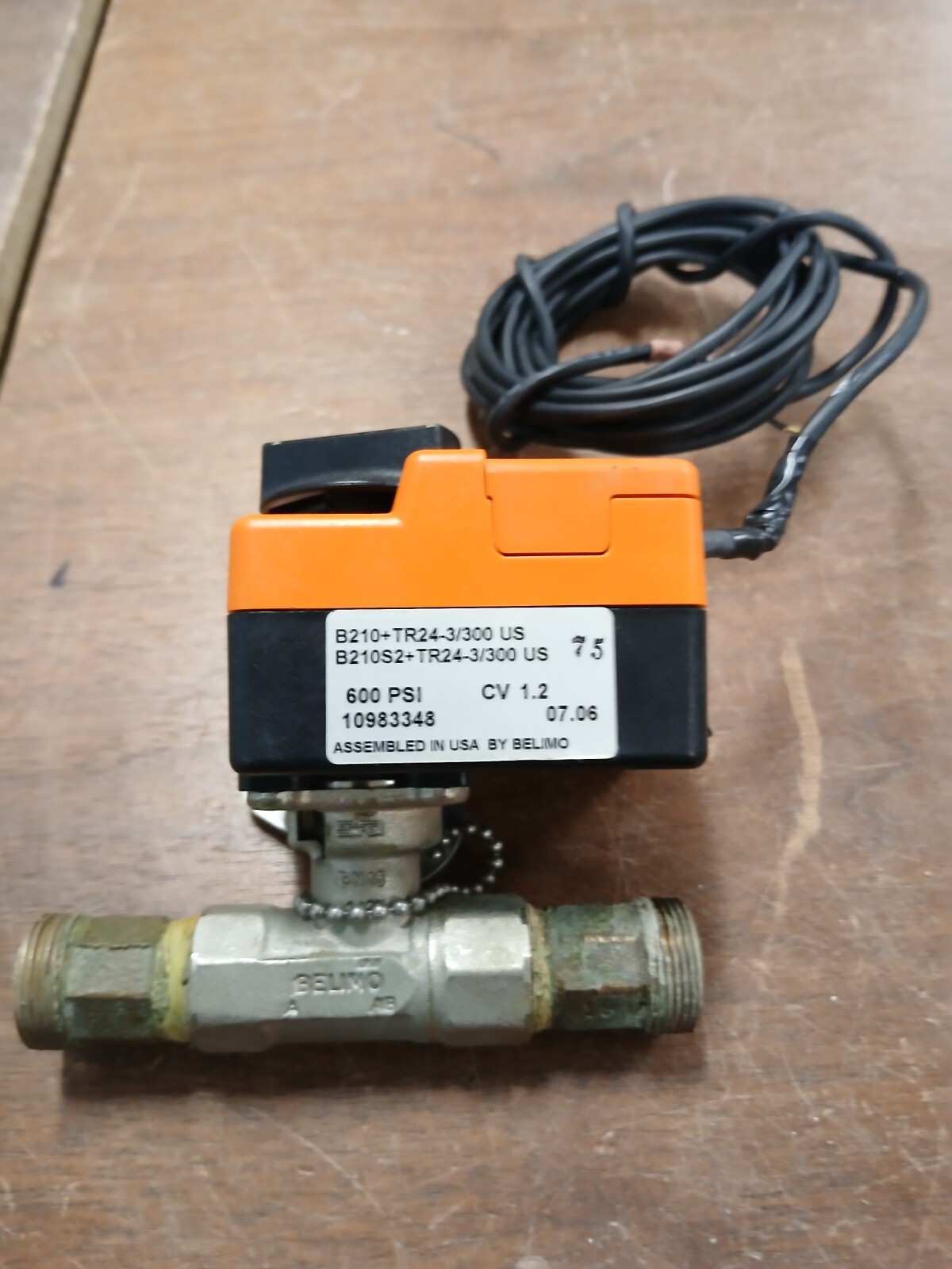 BELIMO B21O+TR24-3/300 US Control Valve