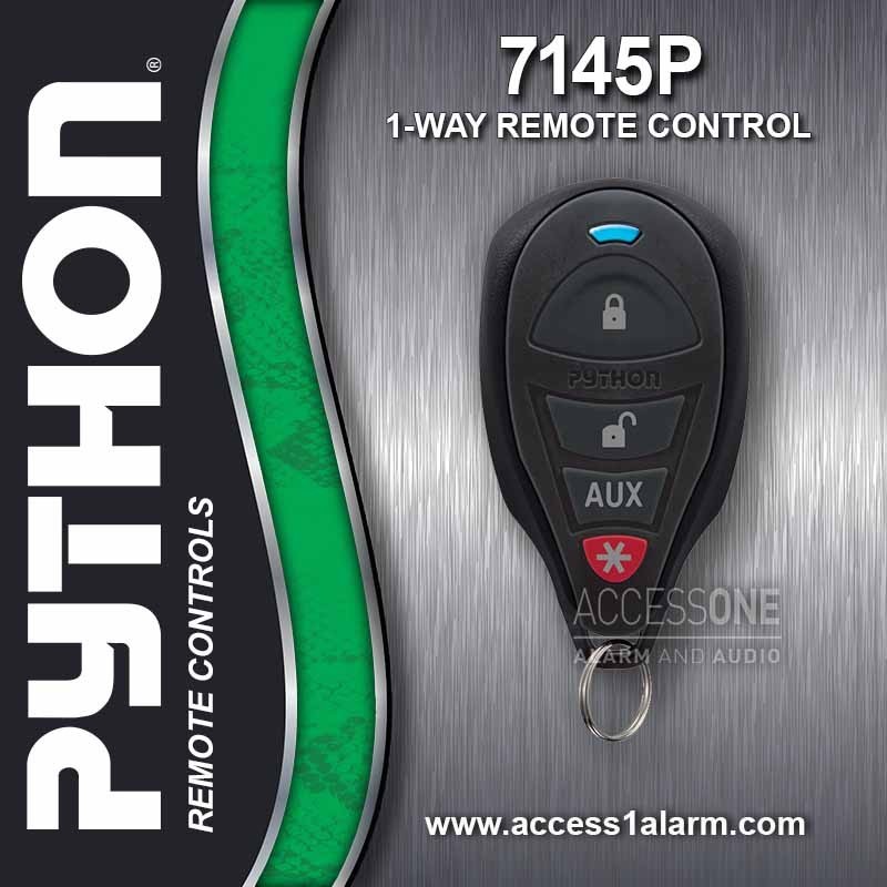 Python 7145P 1-Way 4-Button Remote Control Transmitter For DS3 DS4 EZSDEI7141