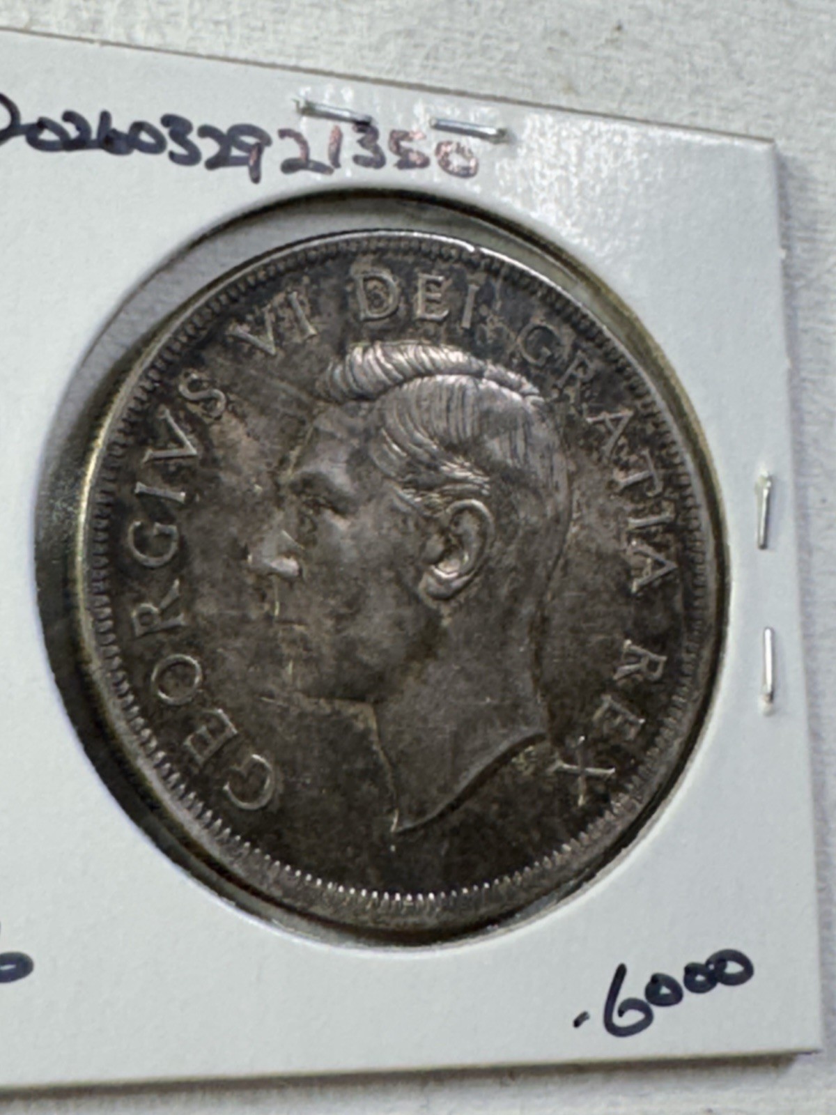 1950 Canada $1 Silver Coin Cleaned Low Mintage