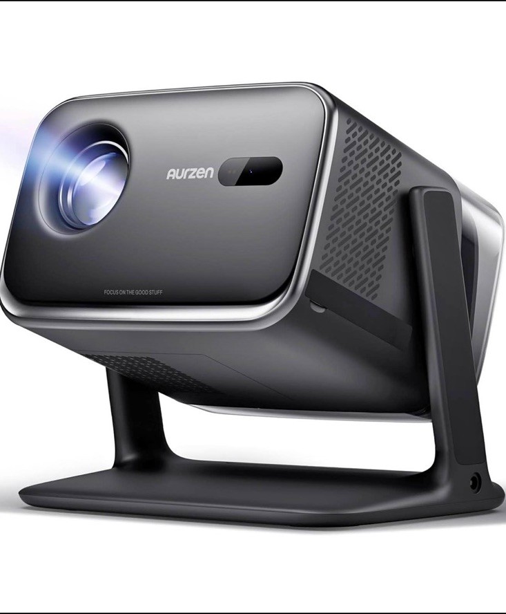 Aurzen BOOM Smart Projector 4K Wifi 1080P Bluetooth Google TV Auto Focus HDR10