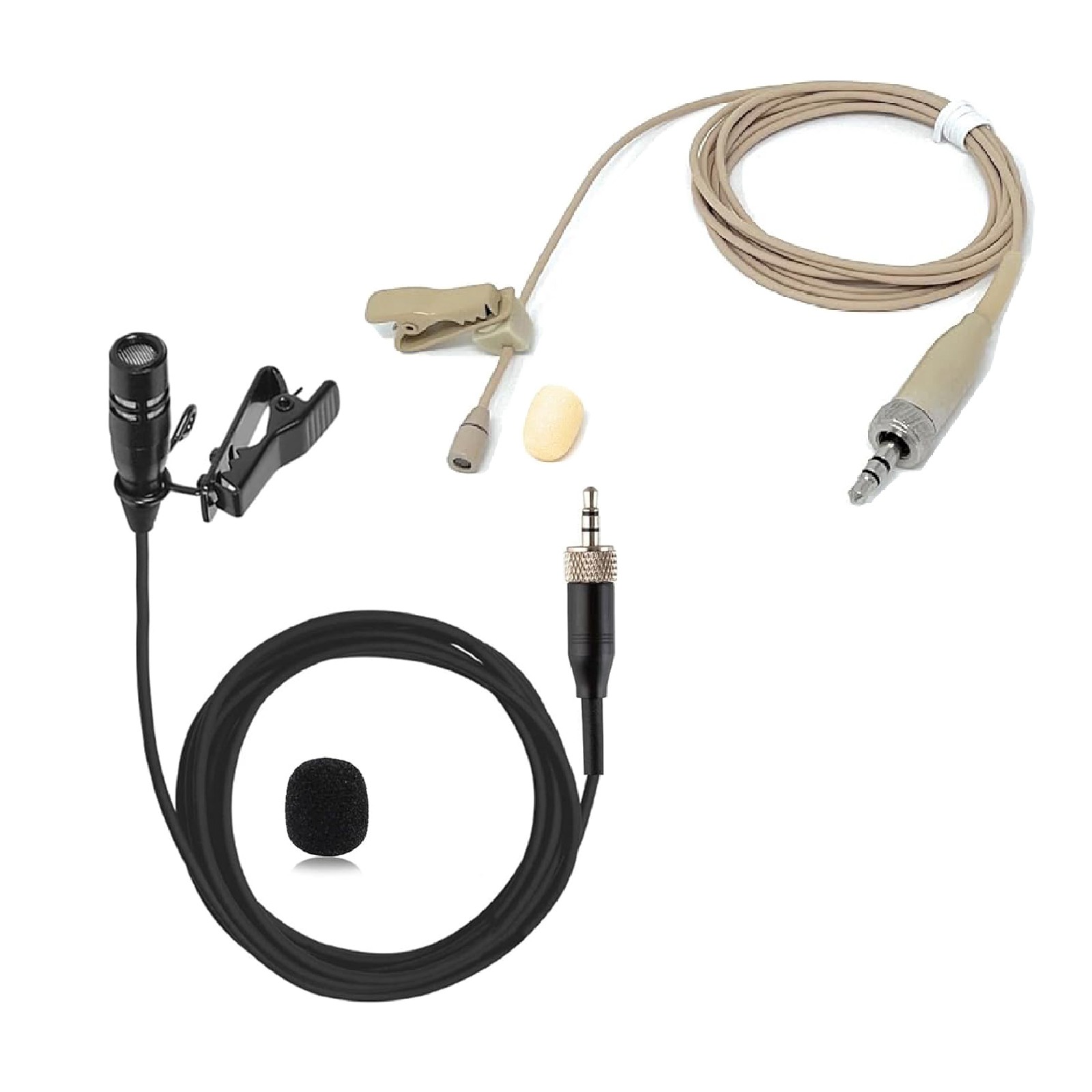 ME2 Clip Lavalier Microphone 3.5mm For Sennheiser Wireless EW100 SK100 G2 G3 G4