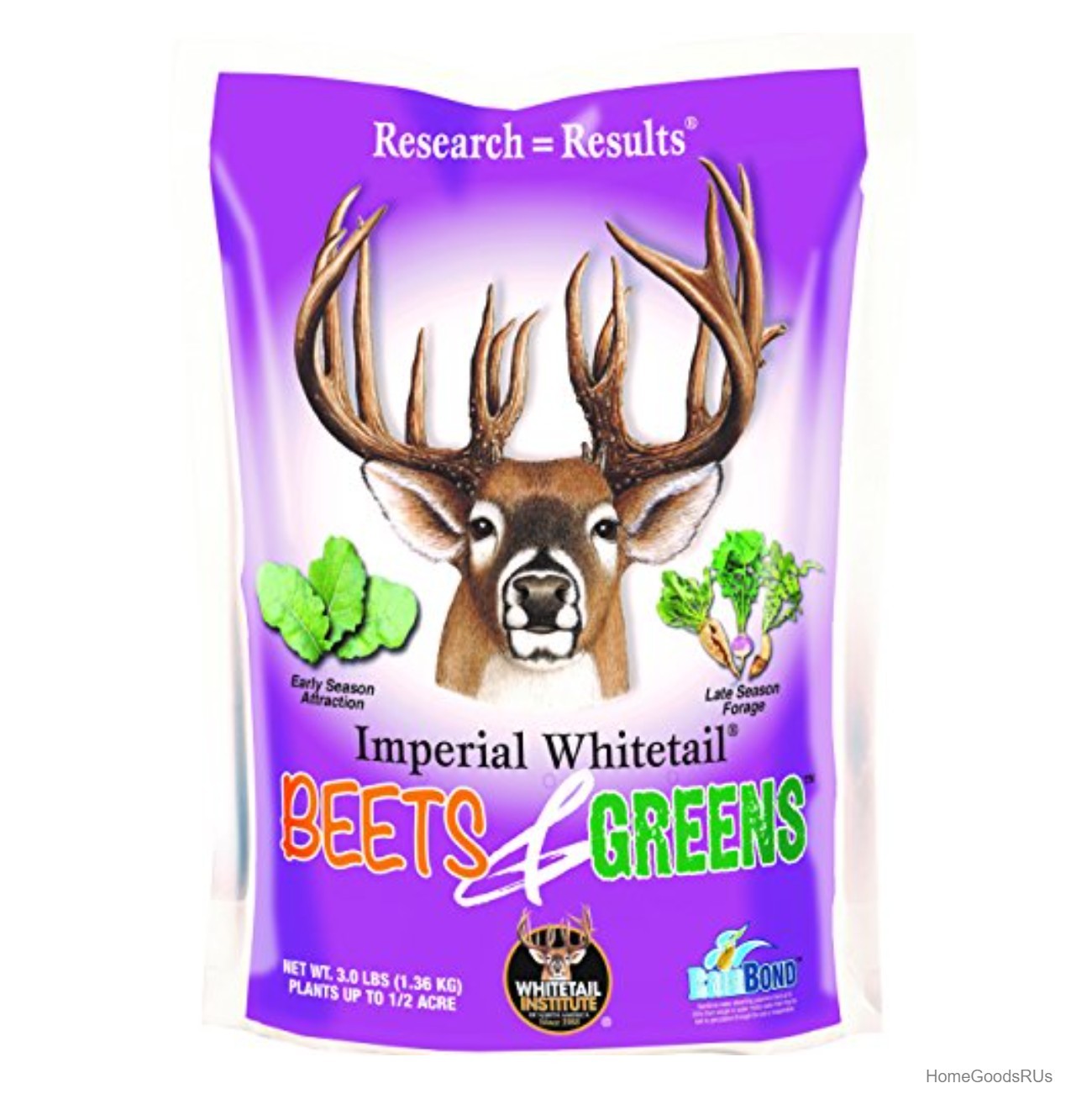 Deer Food Plot Seed 3 lb Sugar Beets Kale Turnip Radish Fall Planting Attracts