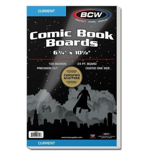 500 BCW CURRENT MODERN COMIC BOARDS