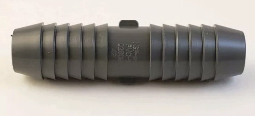 3/4" Barbed Insert PVC Coupling (Ins x Ins), Spears Made in USA PACK of 5