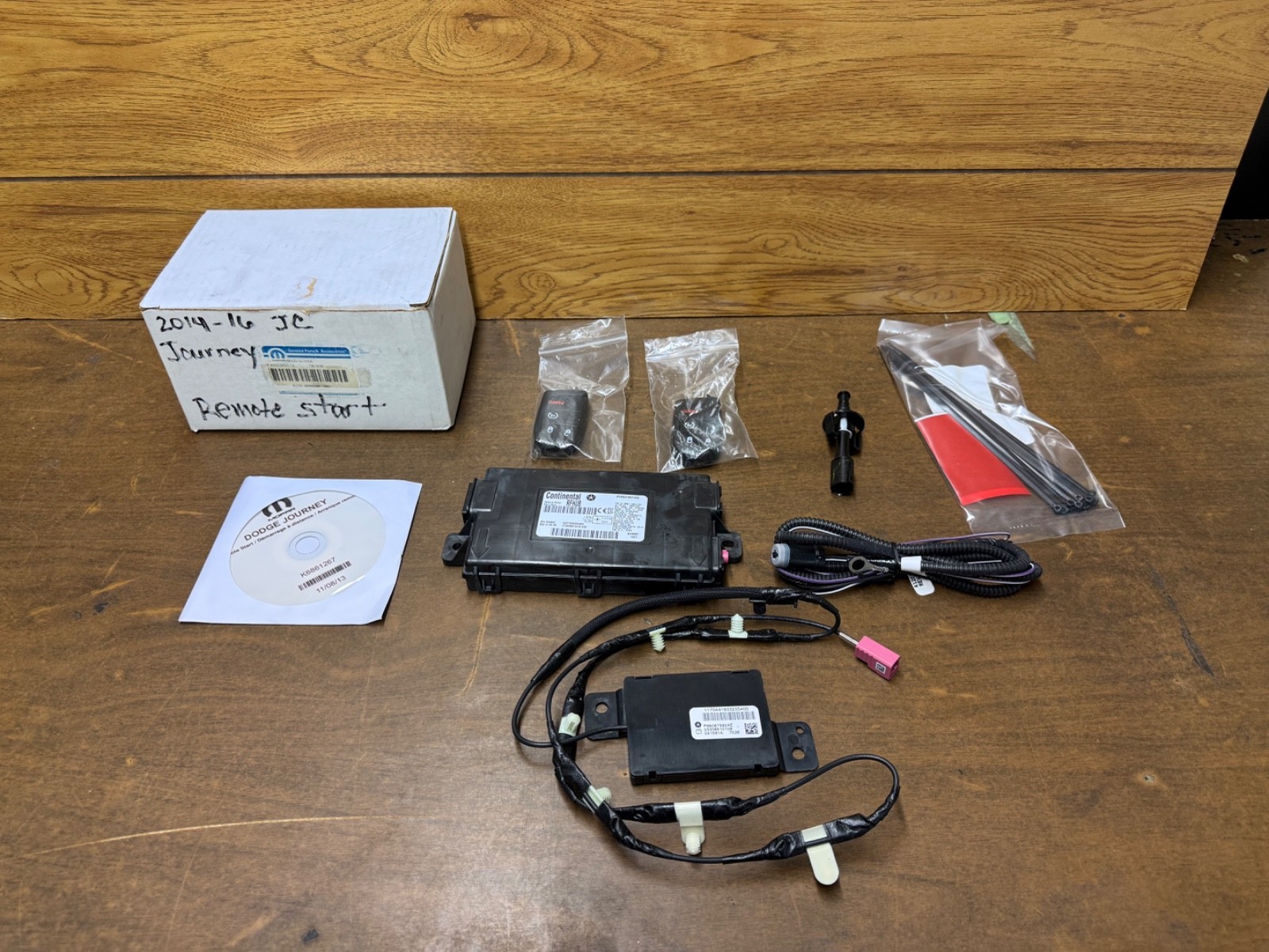 remote start system kits 8221 4050ab-001 2014 - 16 jc Journey