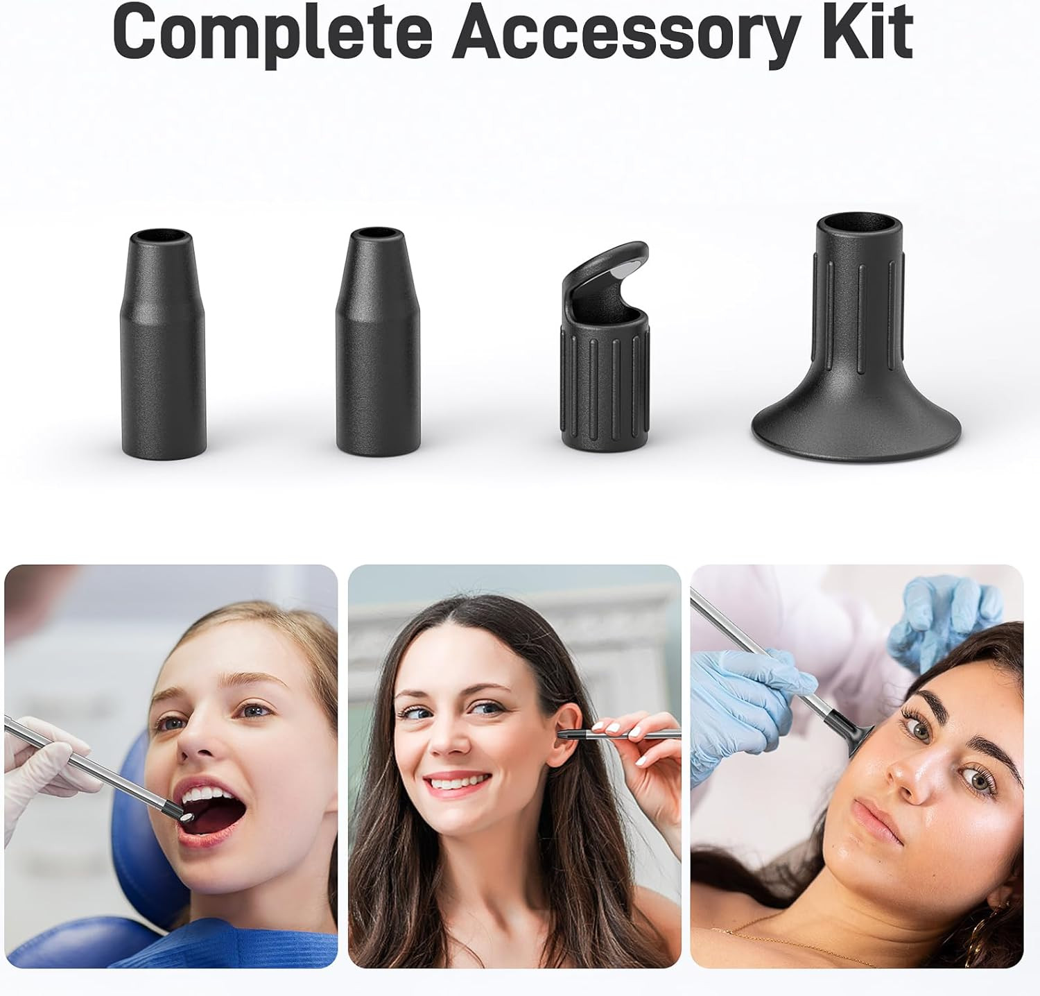 USB-C Digital Microscope, 10X to 200X Magnification Portable Camera with 8 LED L