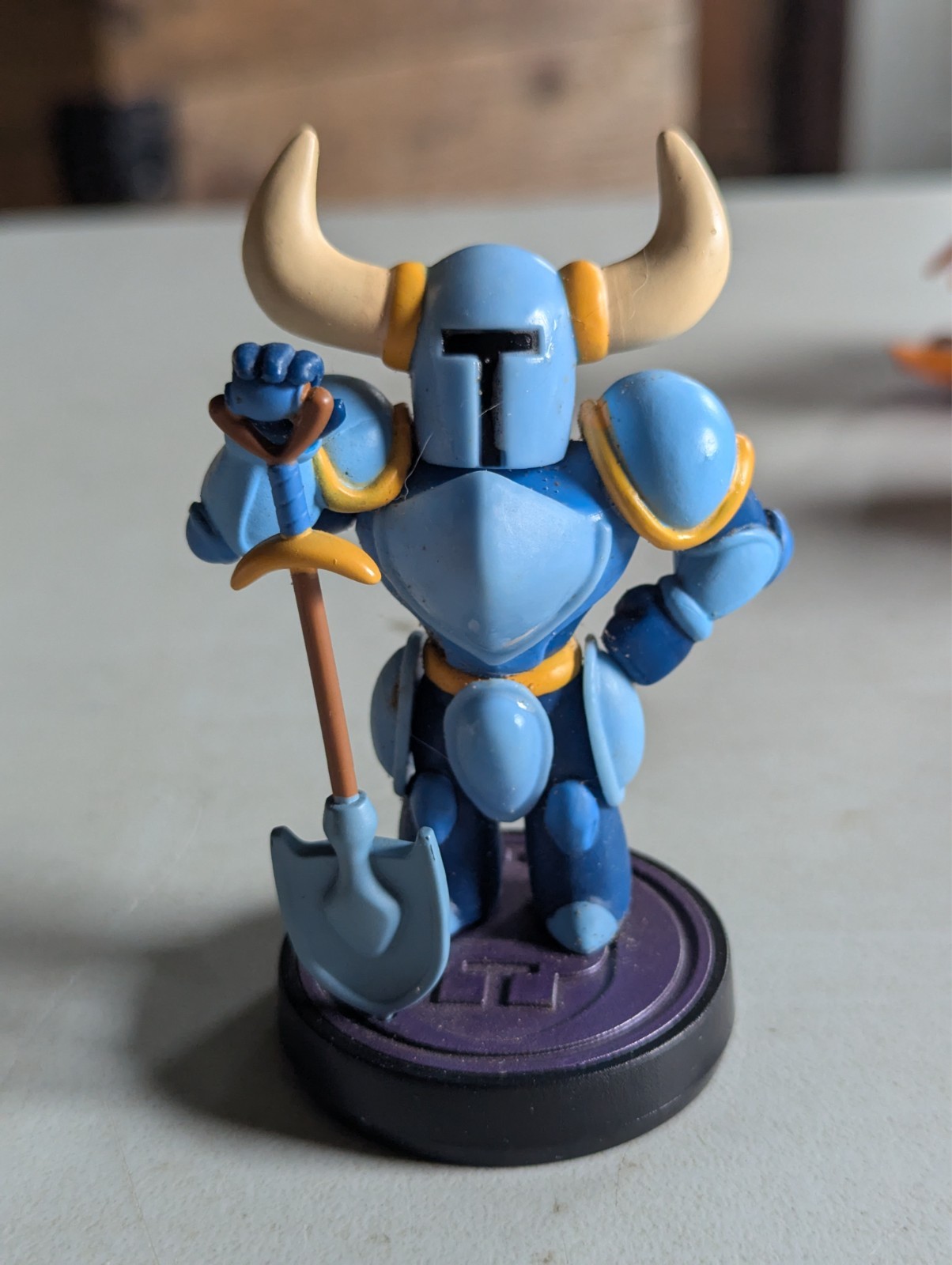 Nintendo Amiibo Shovel Knight Loose Figure WiiU 3DS Switch US Version