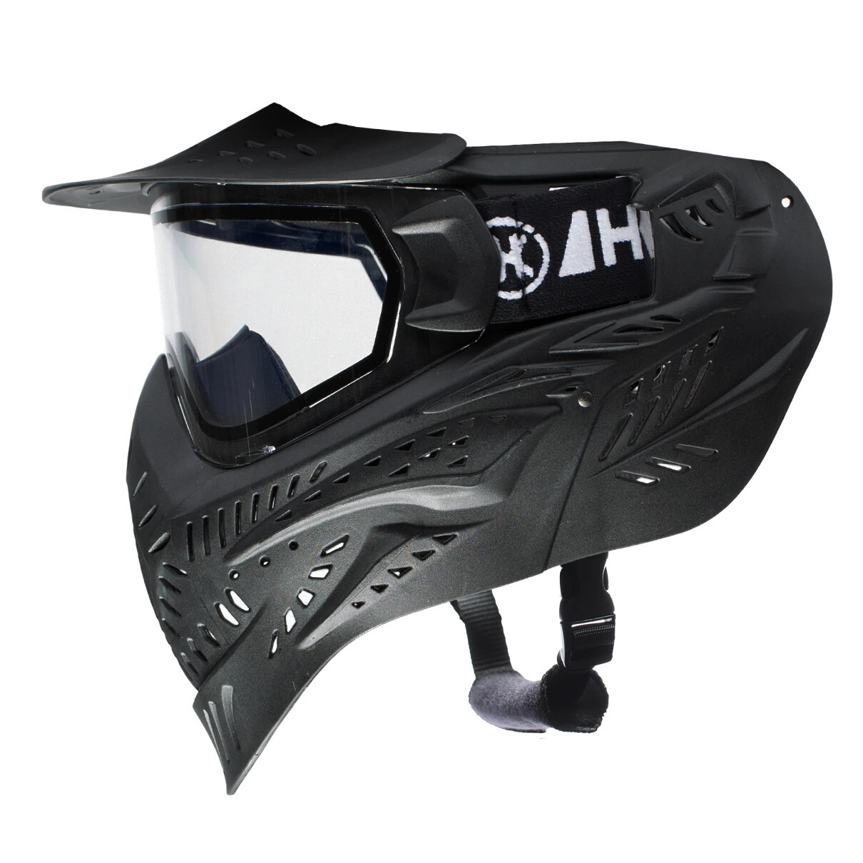 HK Army HSTL Goggle - Black - Single Pane Lens - Paintball