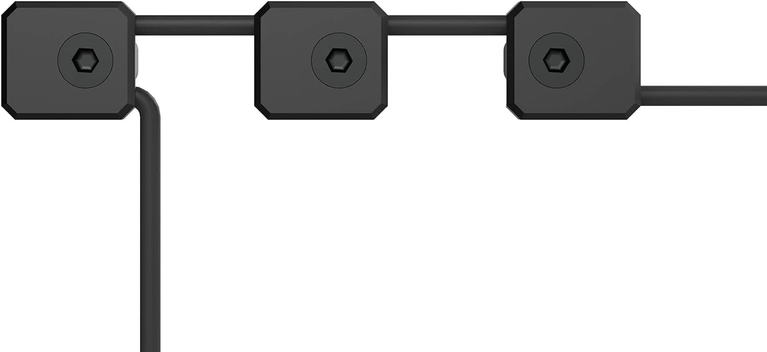 Weapon Light Pressure Switch Cable Clips M-LOK Compatible Aluminum Polymer