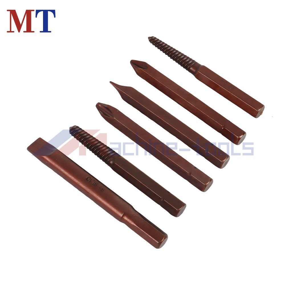 11 Pack 1/2" Drive Impact Driver Screwdriver Remover Tightening Tool Set