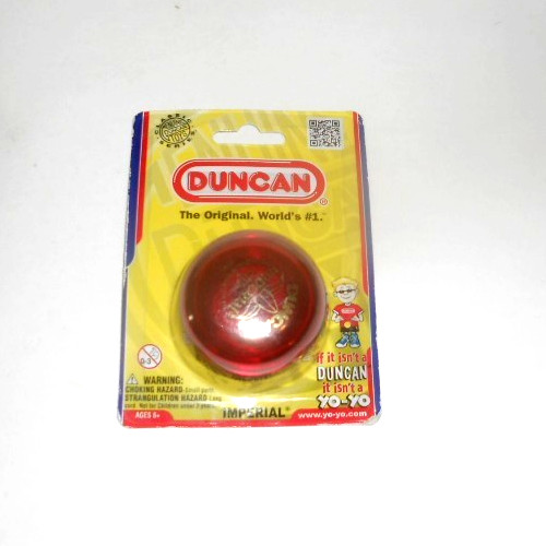 Duncan Yo-Yo Imperial Red New Sealed NOS light wear to packaging