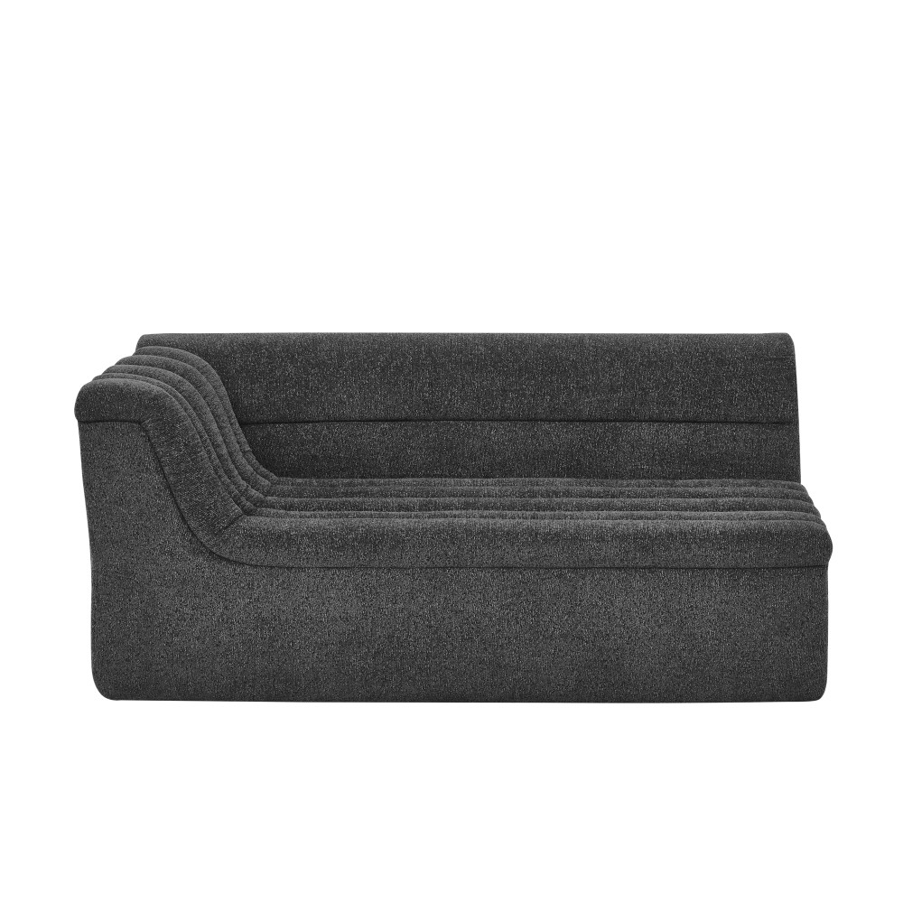 106" L-Shaped Sectional Sofa w/ Chaise, Chenille Upholstery, No Pillows
