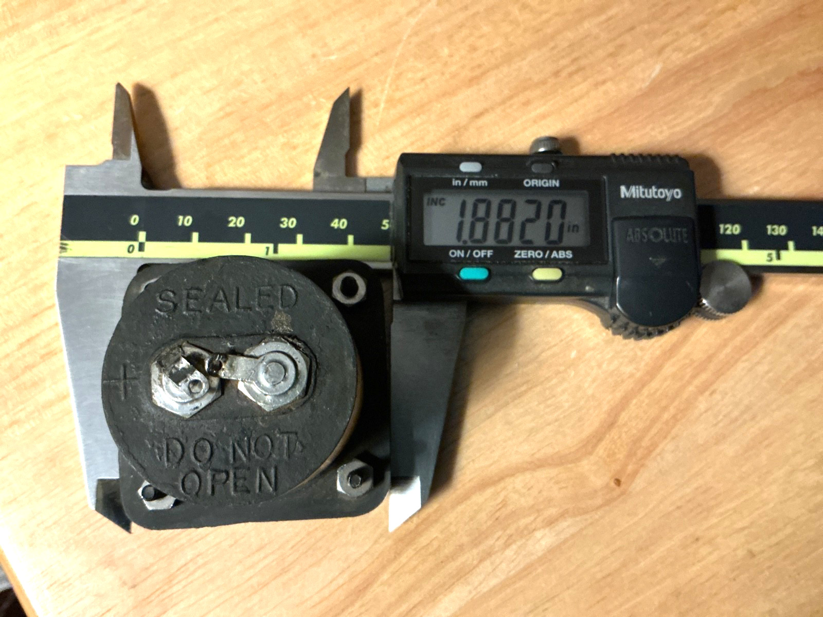 Phaostron 0-10V DC Panel Meter MR13WO1DCMAR 105-X661