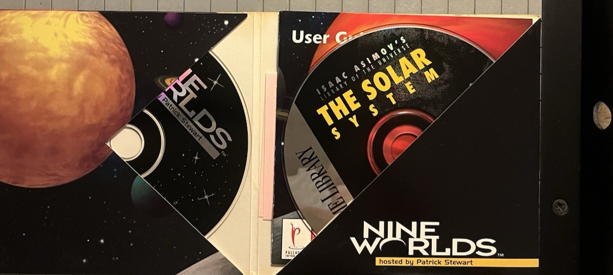 Nine Worlds – Hosted by Patrick Stewart (PC) – 2‑Disc Set + Guide + Addendum