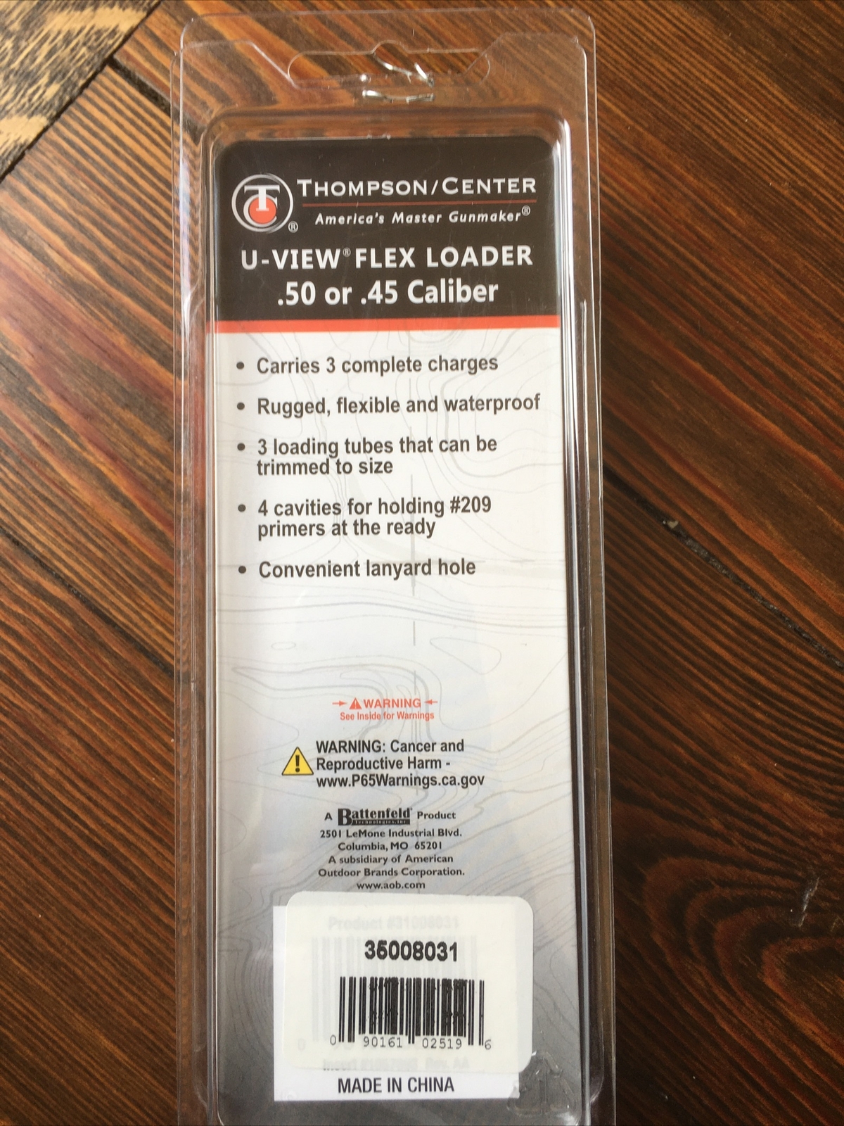 Thompson Center U-View Flex Loader, .50 Or .45 Cal 3 pack