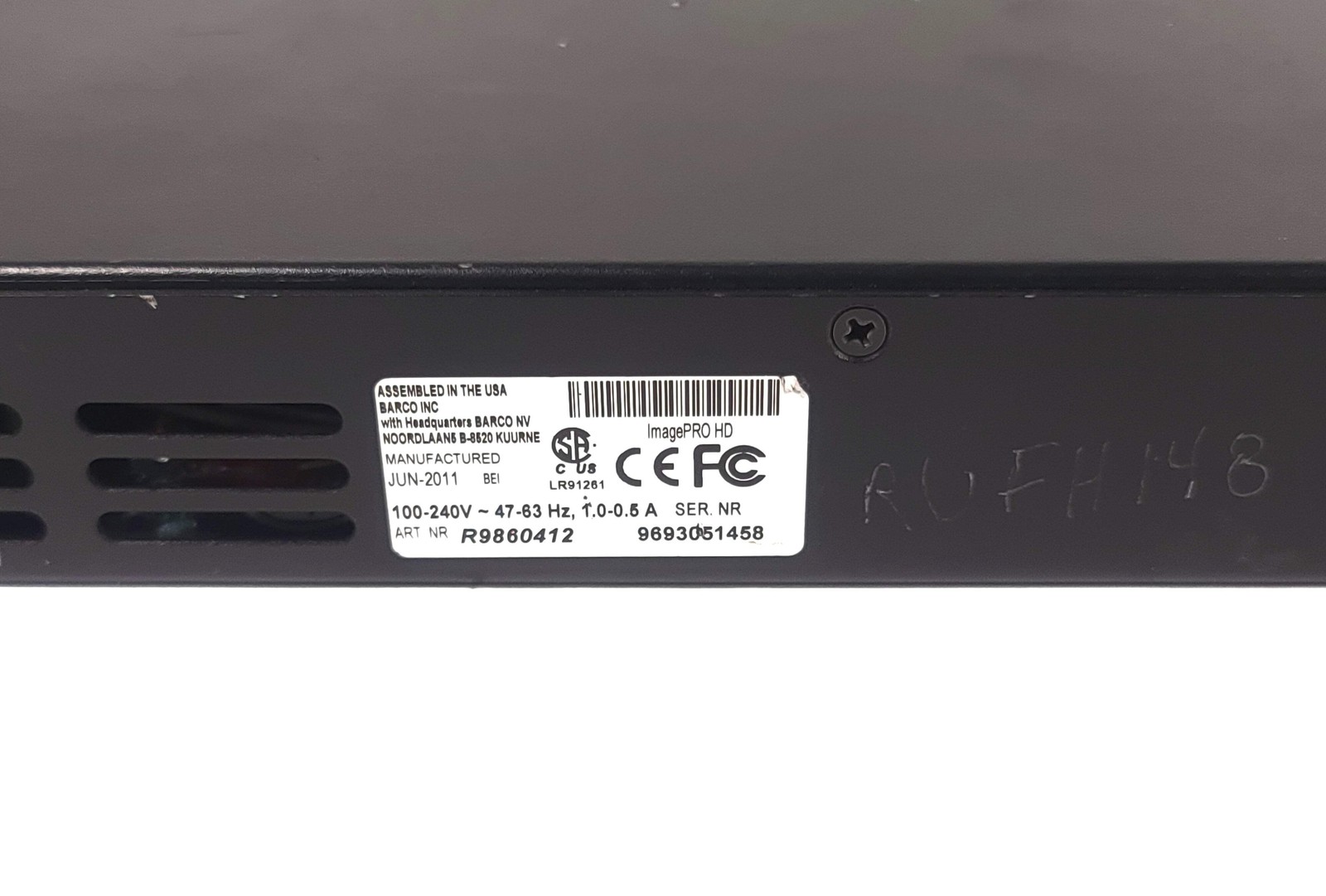 Barco R9860412 ImagePro HD Multi-Format Processor(C2023-18)