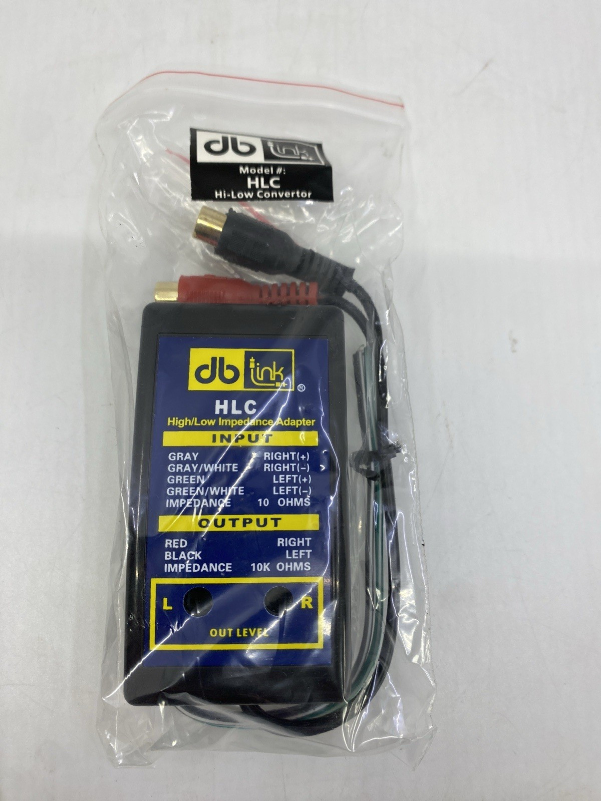 db Link Model HLCB HI-Low Converter, 10 Pieces