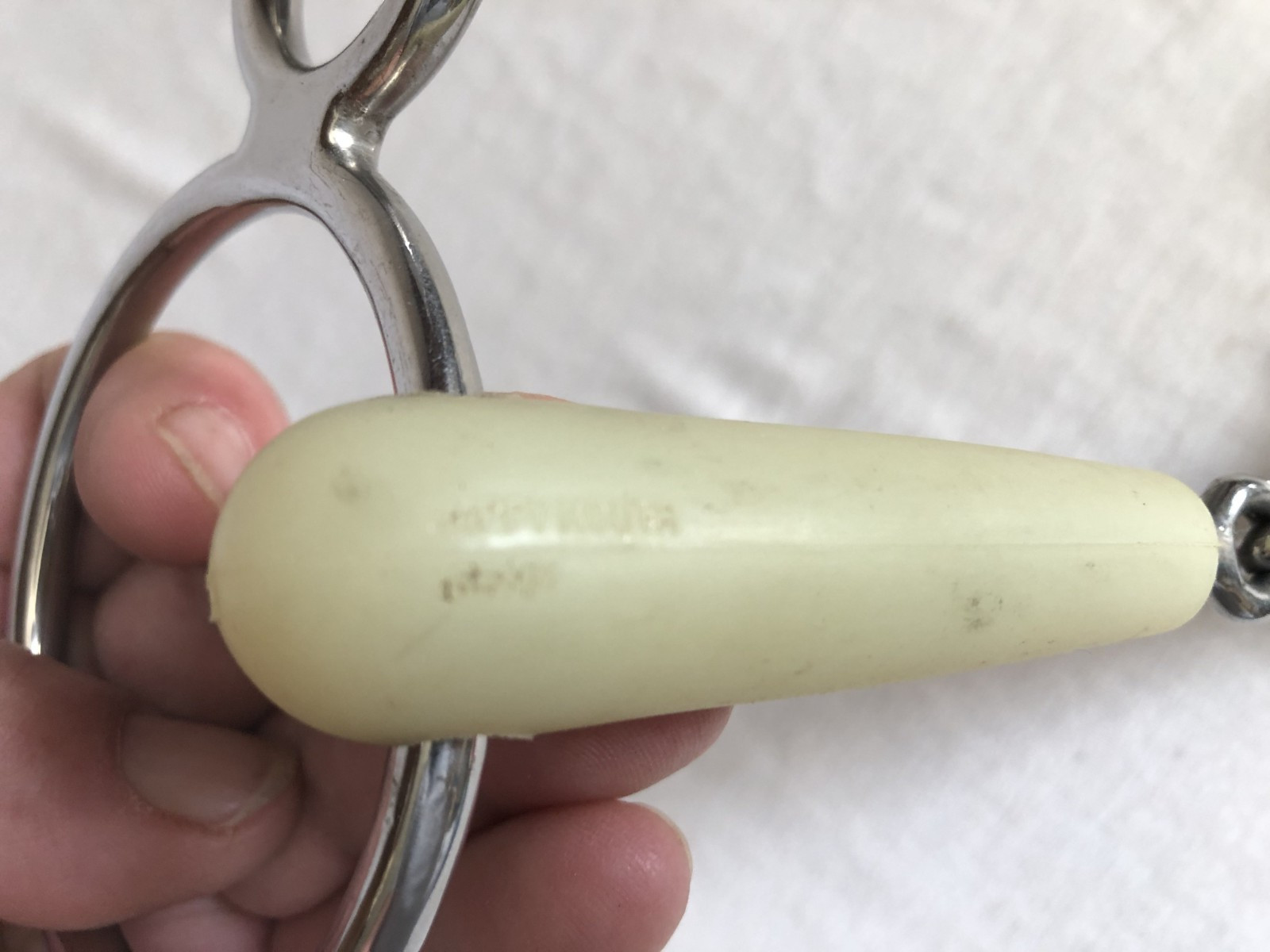 6" Happy Mouth Jointed 2-Ring Gag Elevator Bit - Great Condition