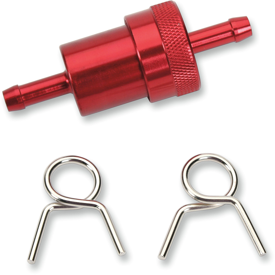 EMGO - 14-34470 - Fuel Filter - Red - 1/4"